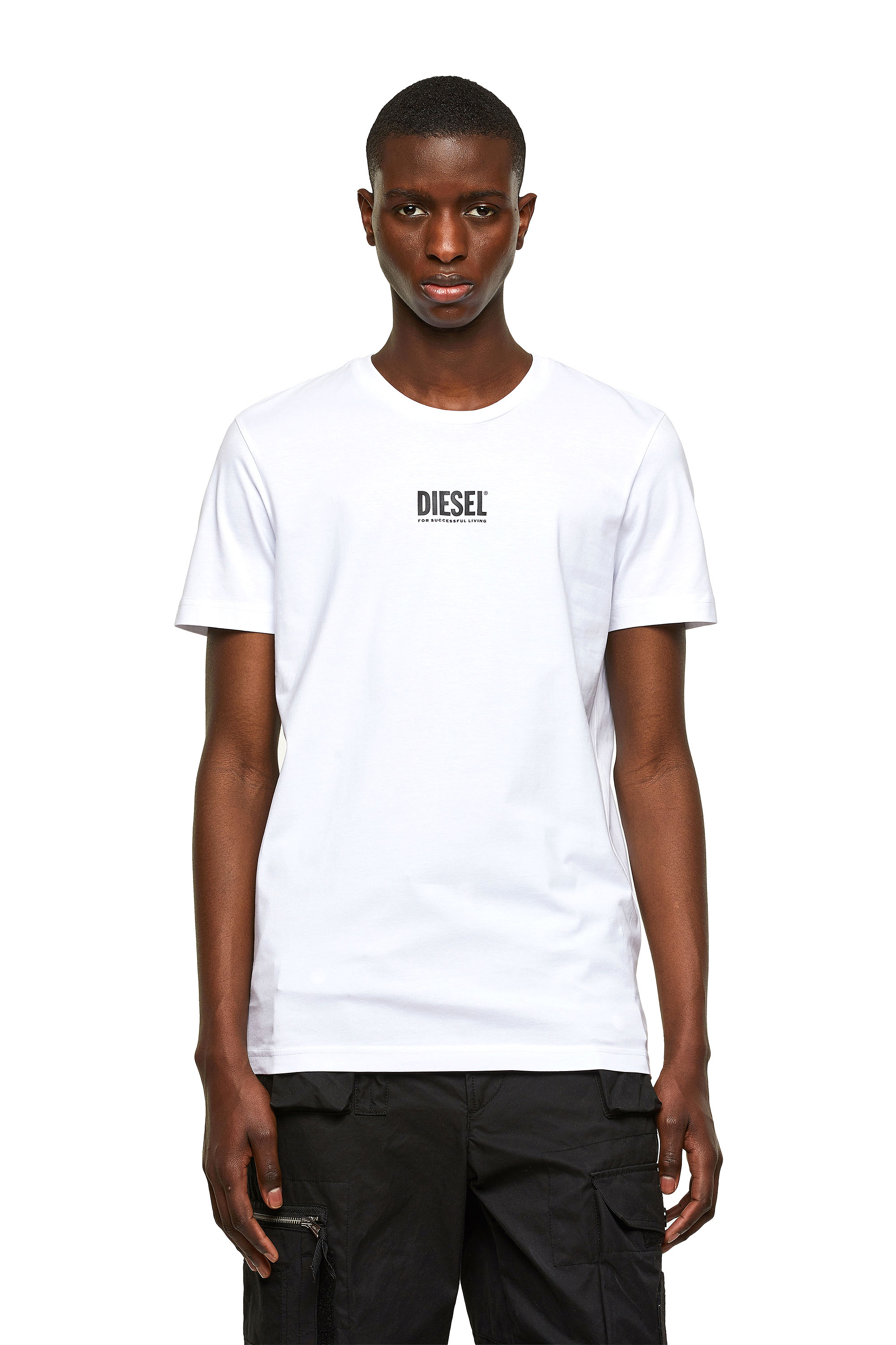 T-DIEGOS-SMALLOGO, Weiß - T-Shirts