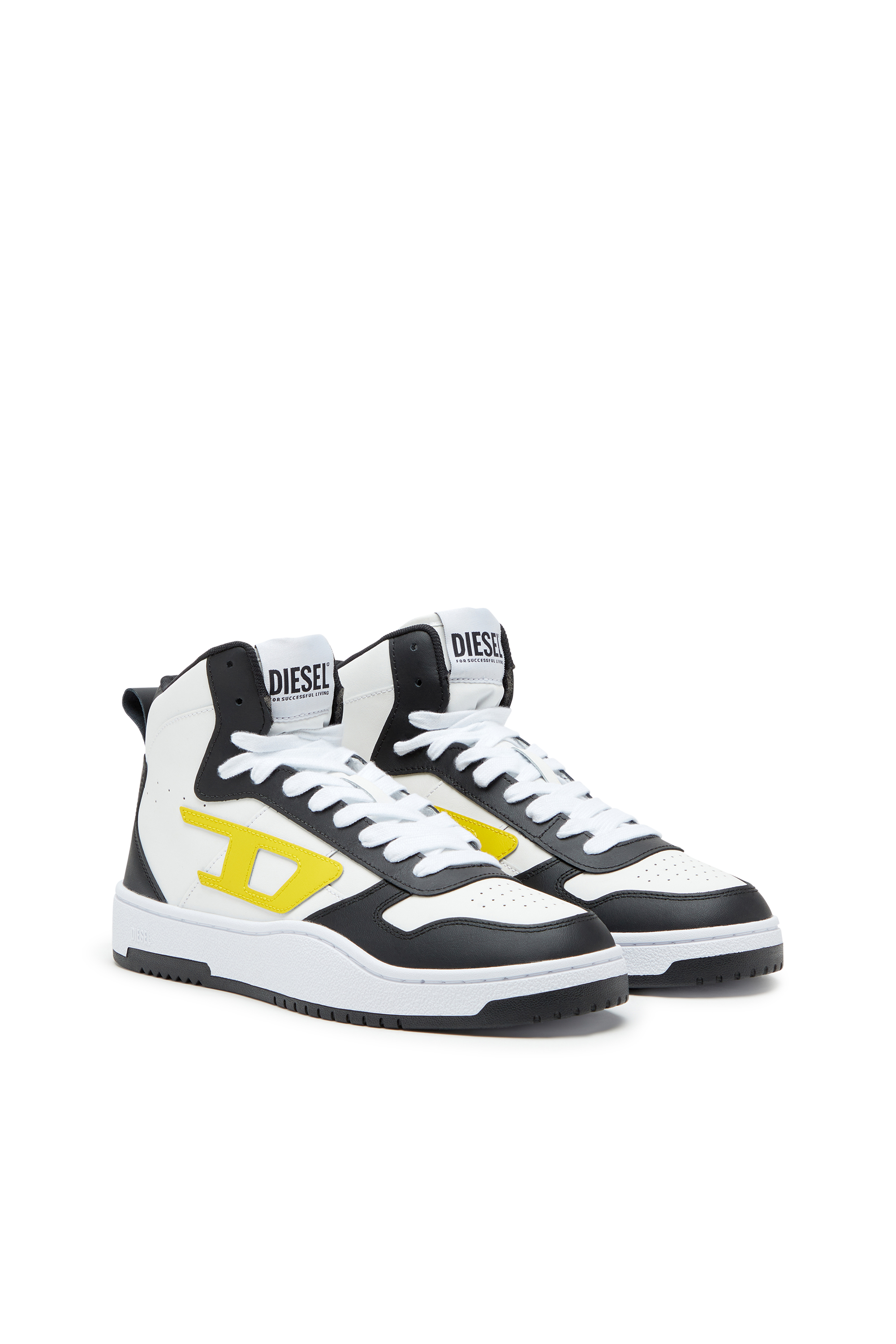 Diesel - S-UKIYO V2 MID, White/Yellow - Image 2