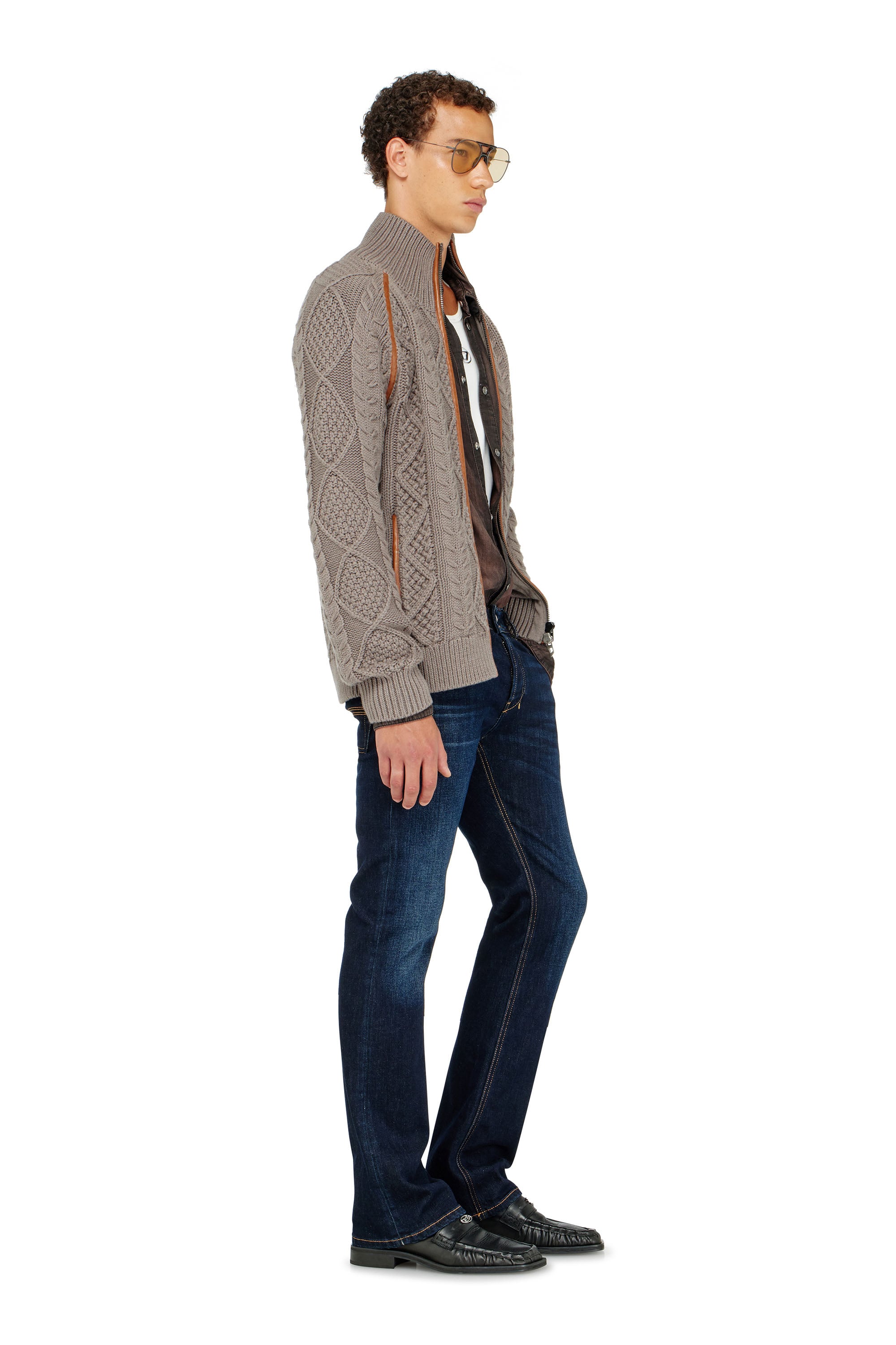 Diesel - Herren Bootcut Jeans 2007 Zatiny 09Q15, Dunkelblau - 4