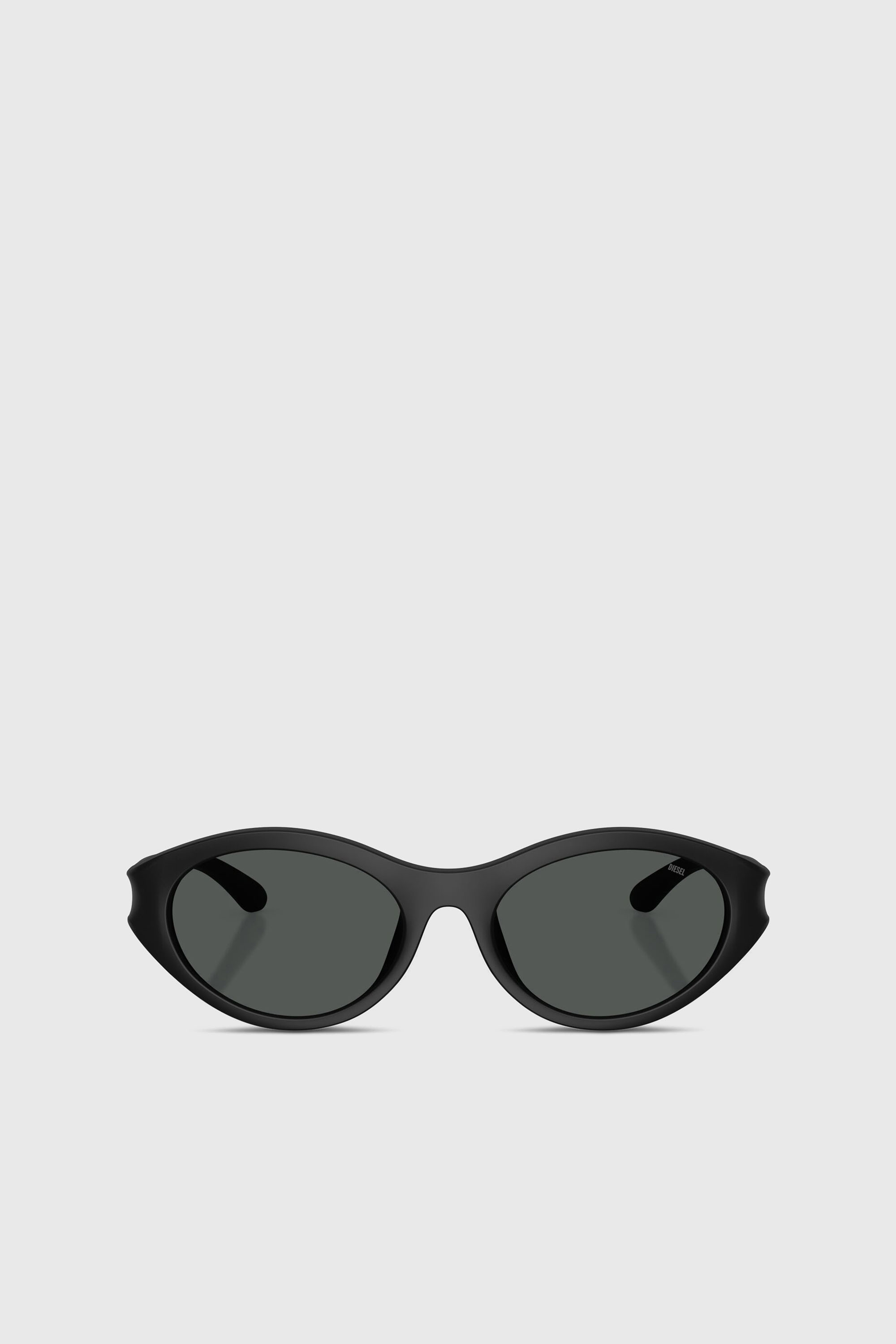 Diesel - 0DL3005U, Unisex's Oval sunglasses in Black - 1