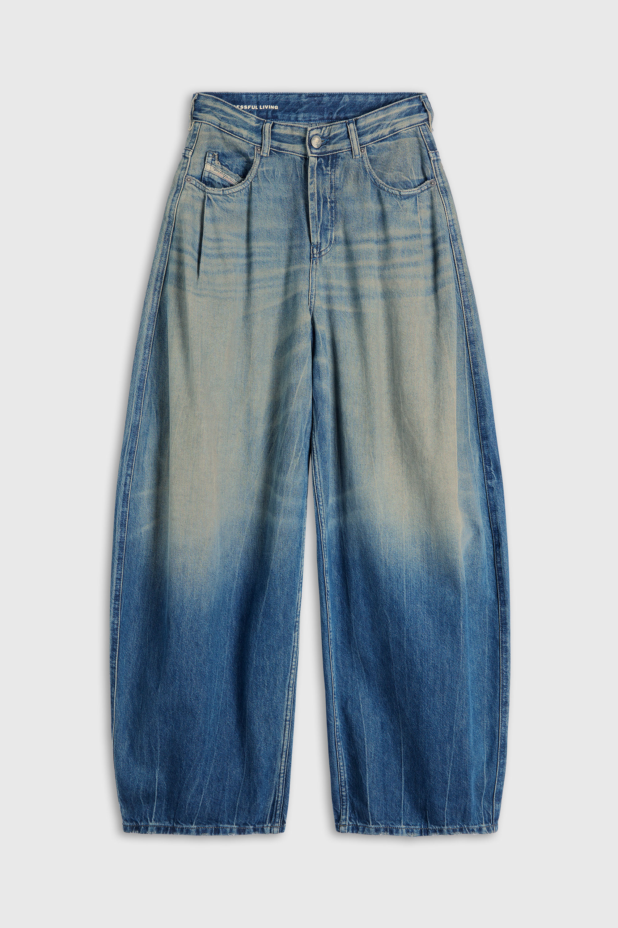 Diesel - Woman's Relaxed Jeans 1987 D-Khelz 09Q72, null - 6