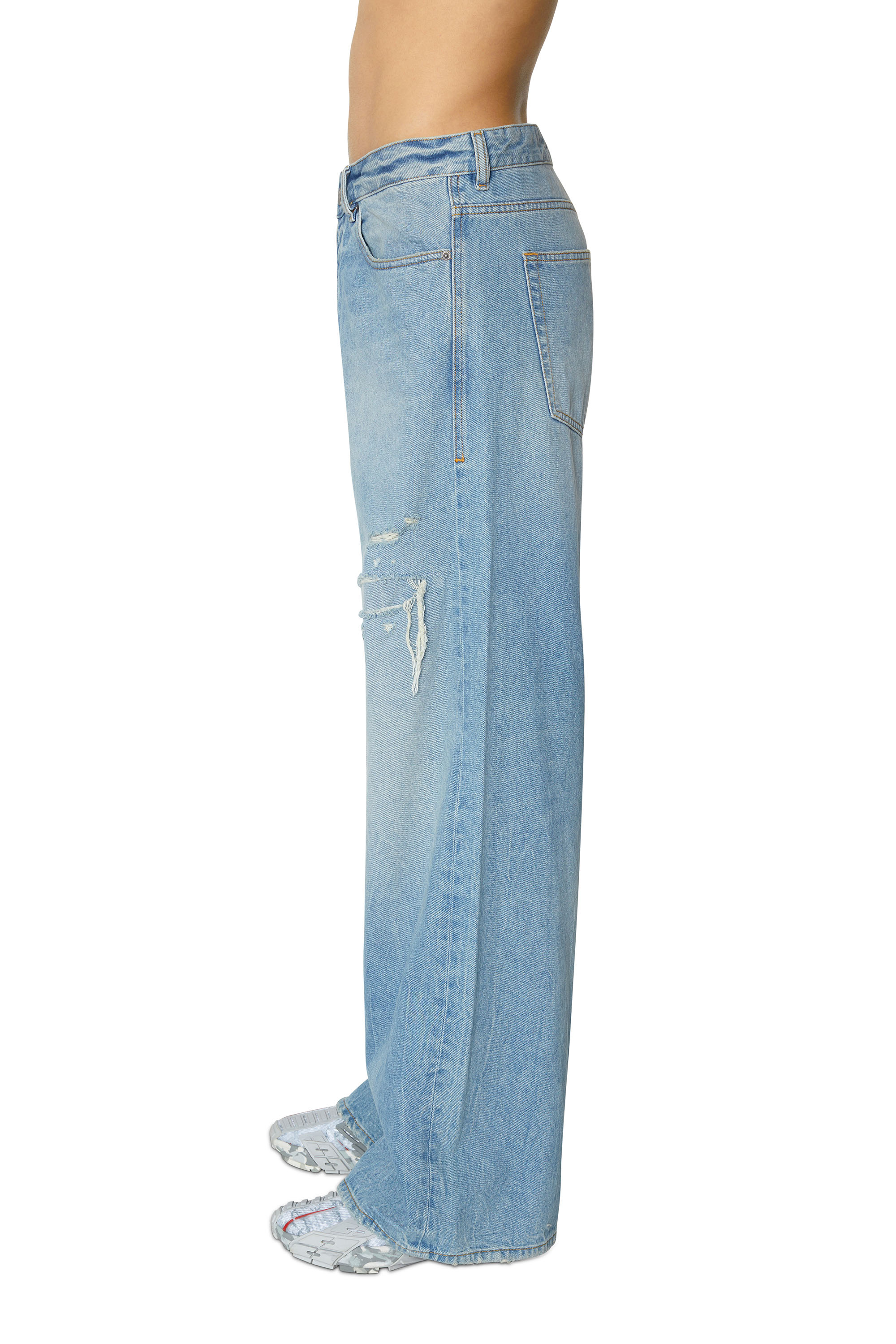 Diesel - D-Rise 09E25 Straight Jeans, Hellblau - Image 4