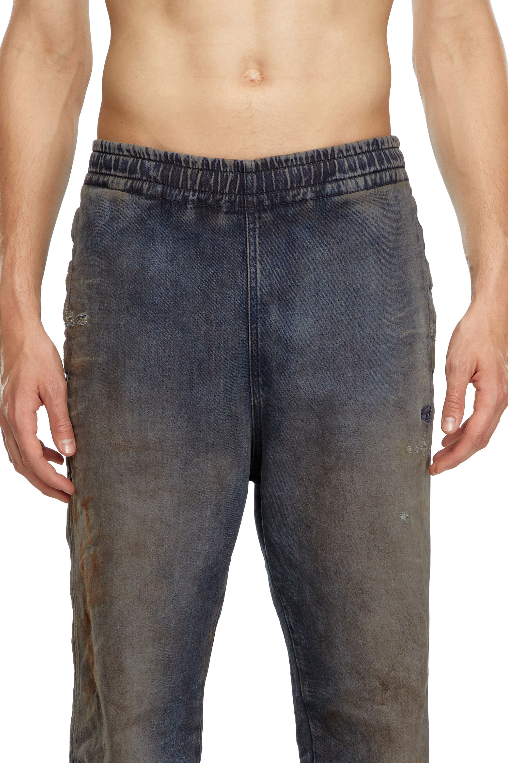 Diesel - Herren Tapered D-Lab Track Denim 068LV, Dunkelblau - 4