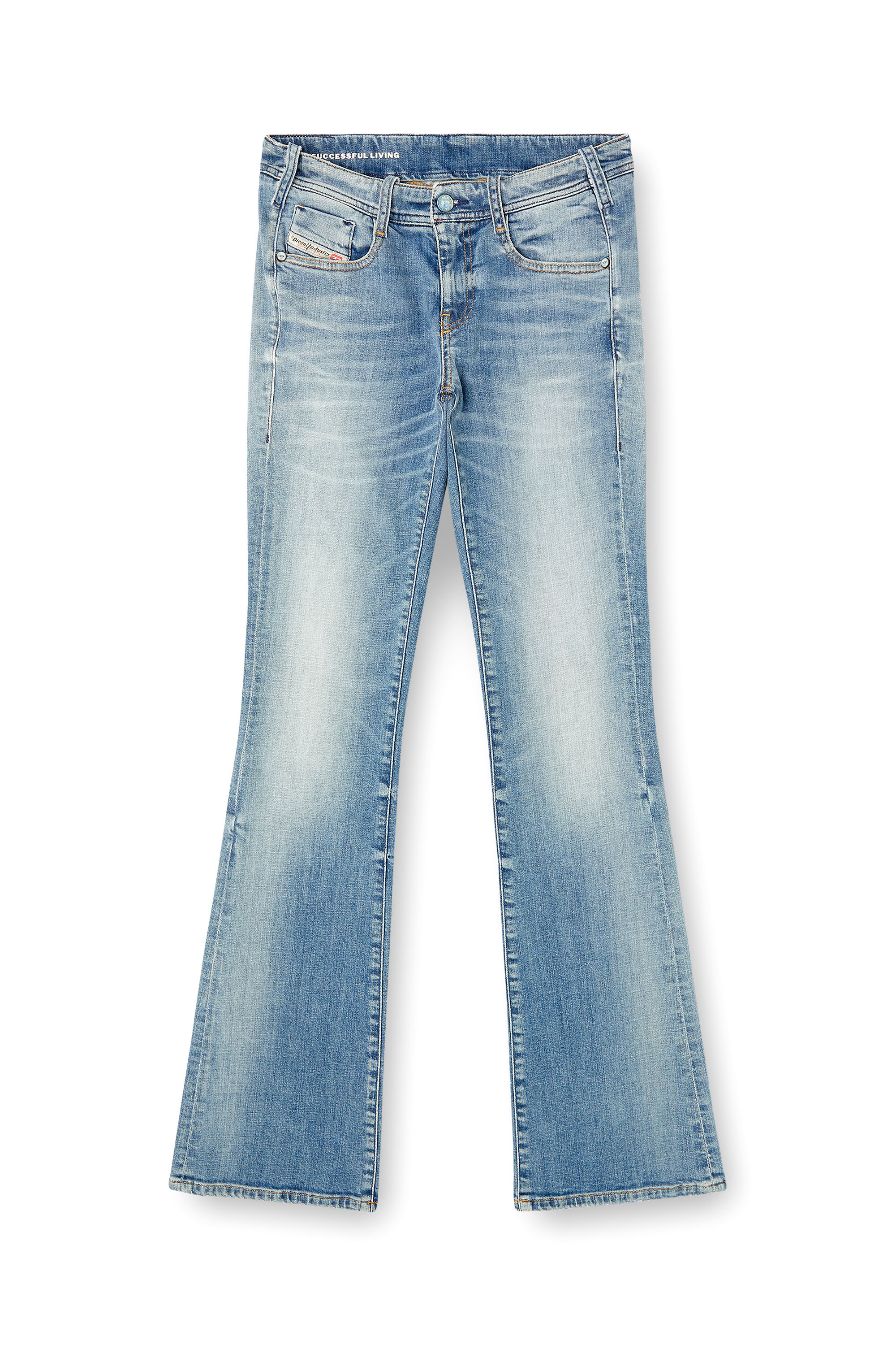 Diesel - Damen Bootcut Jeans 1969 D-Ebbey 09N95, Hellblau - 3
