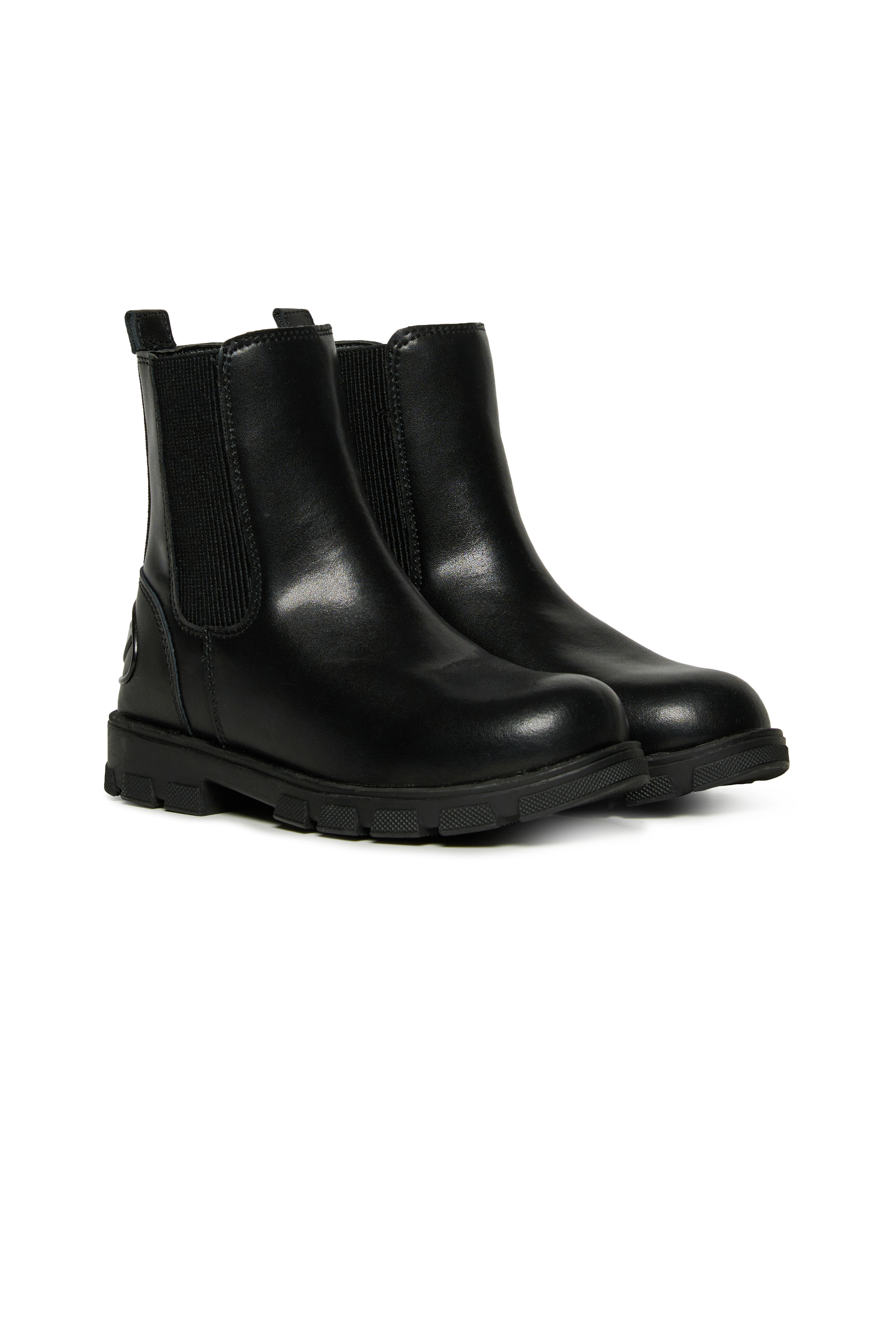 Diesel - D-HAMMER AK ELASTIC, Unisex D-Hammer Lederstiefel in Schwarz - 2