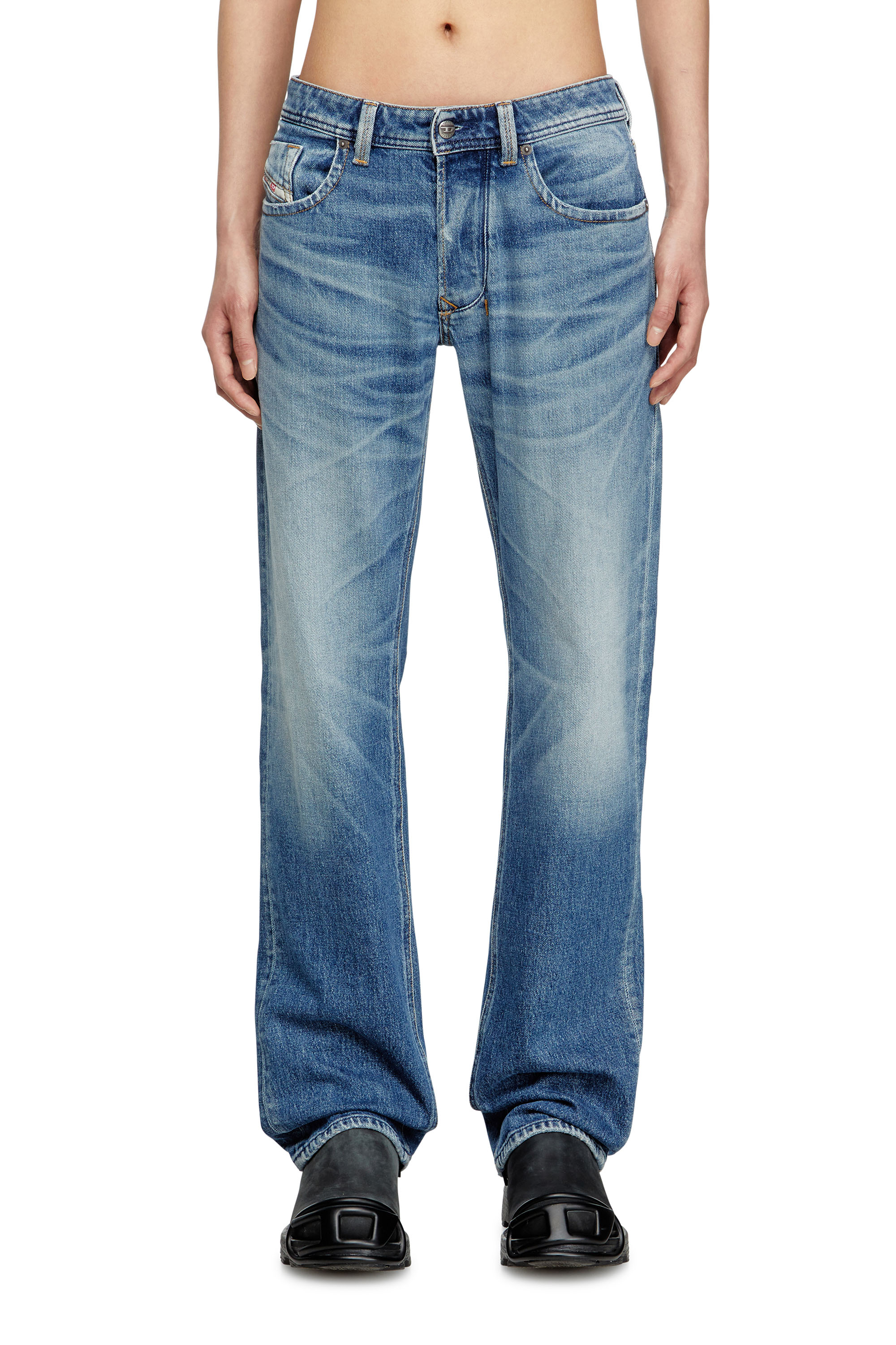 Diesel - Herren Regular Jeans 1985 Larkee 09M12, Mittelblau - 1