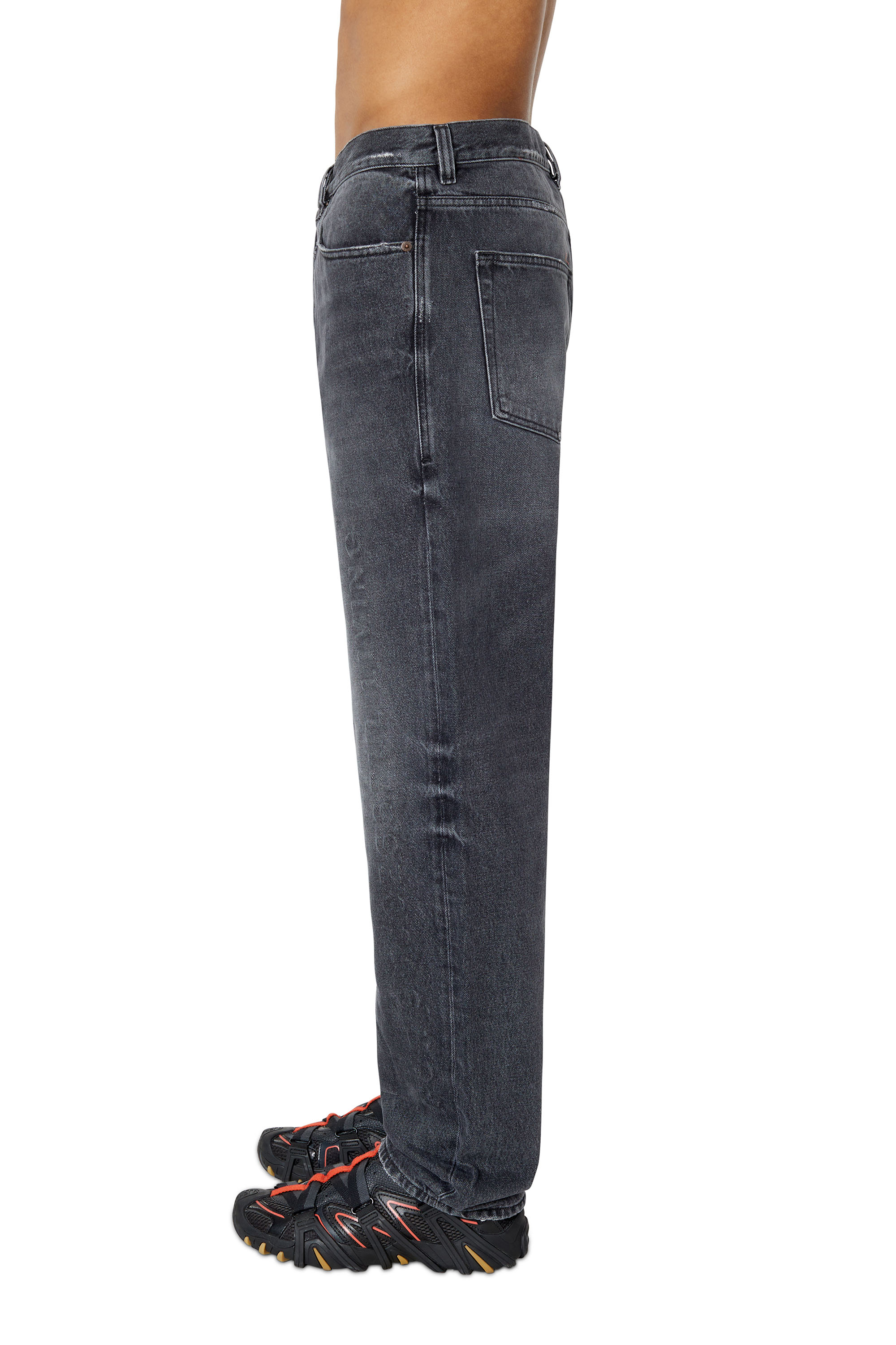 Diesel - 2010 D-Macs 007J5 Straight Jeans, Schwarz/Dunkelgrau - Image 4