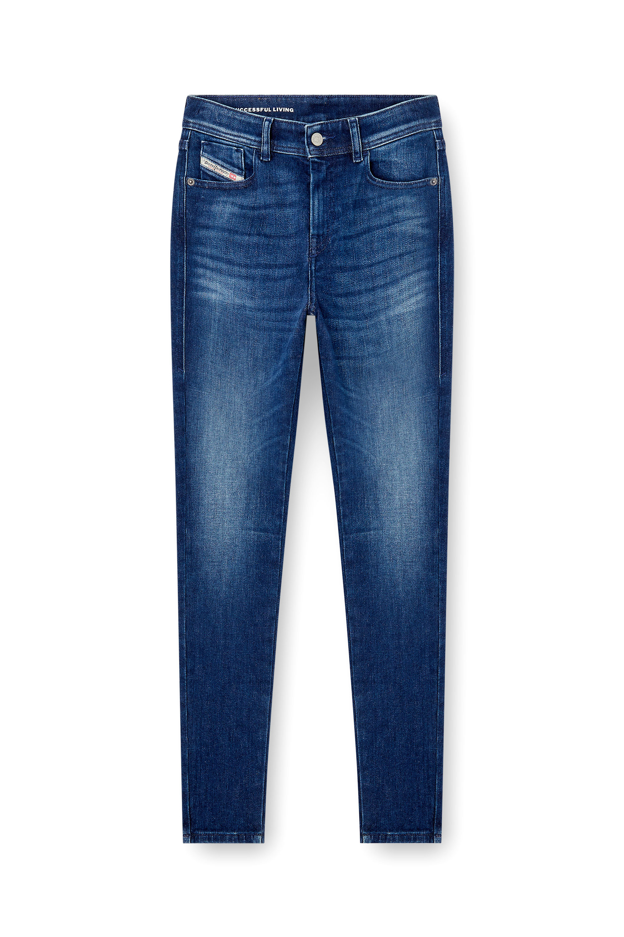 Diesel - Damen Skinny Jeans 2017 Slandy 09N12, Dunkelblau - 3