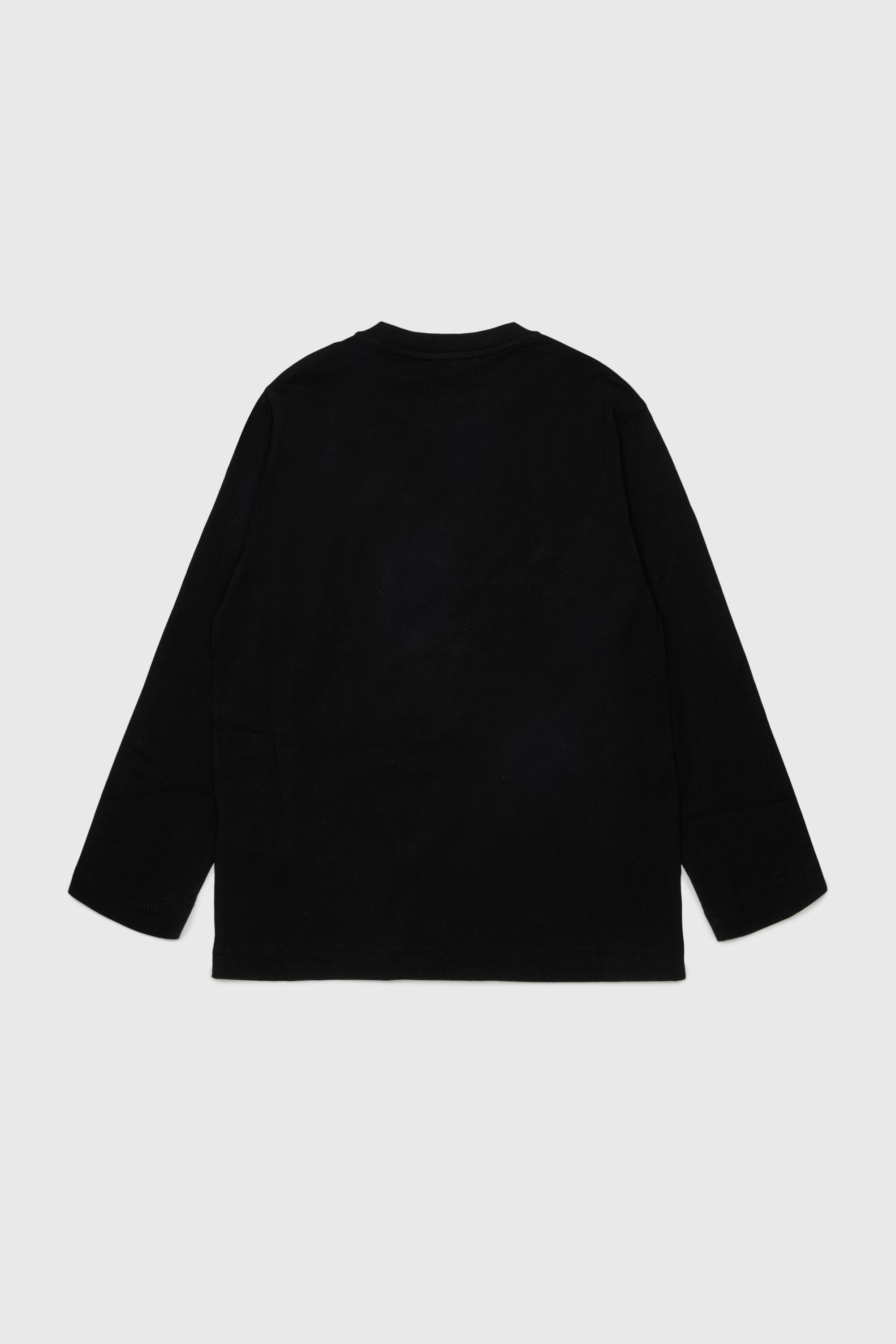 Diesel - TCIRCLELS OVER, Herren Langarm-T-Shirt mit Oval D Logo in Schwarz - 2