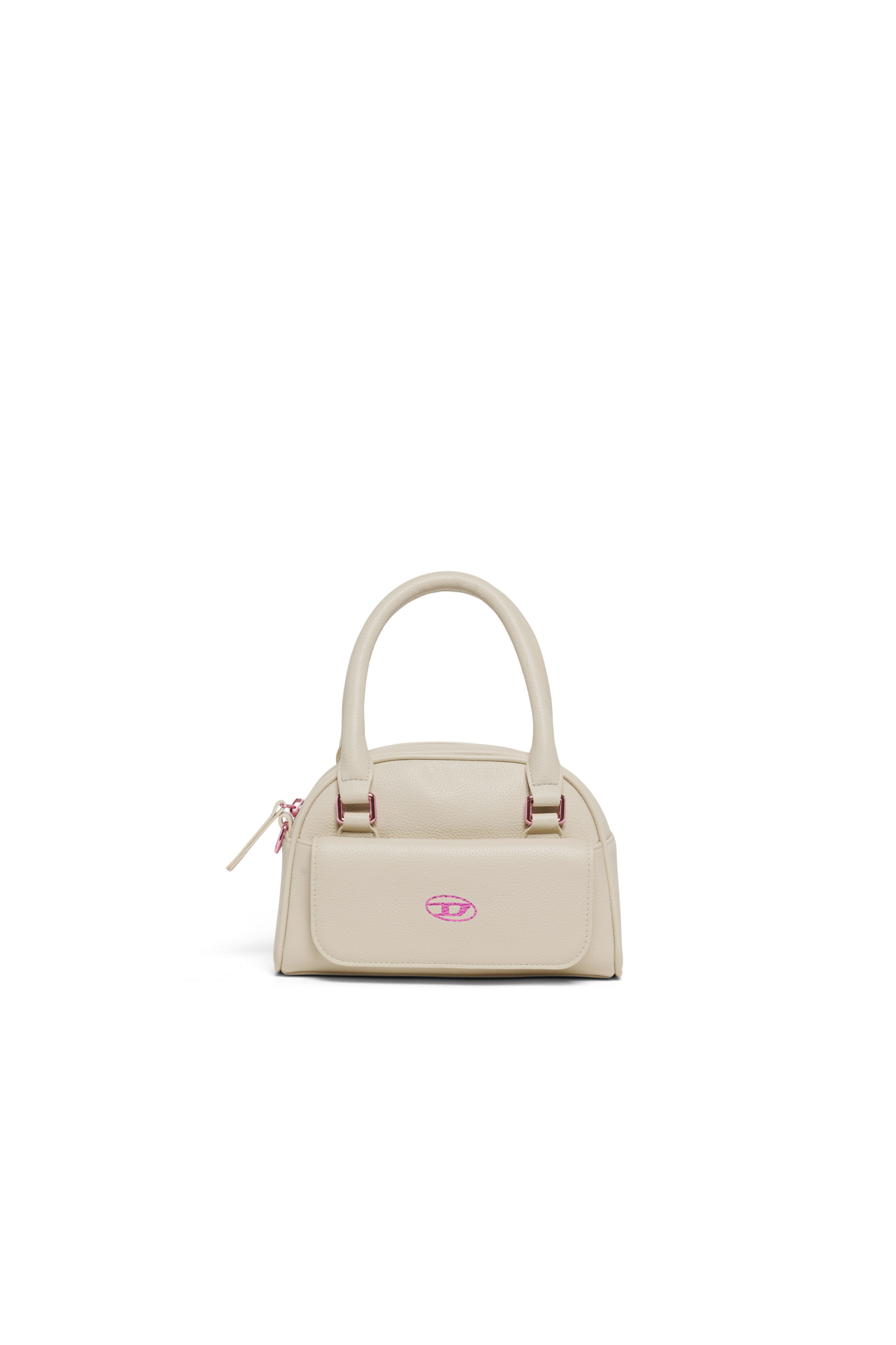 Diesel - WREDY, Damen WREDY - Tasche aus genarbtem beschichtetem Gewebe in Wei&szlig; - 1