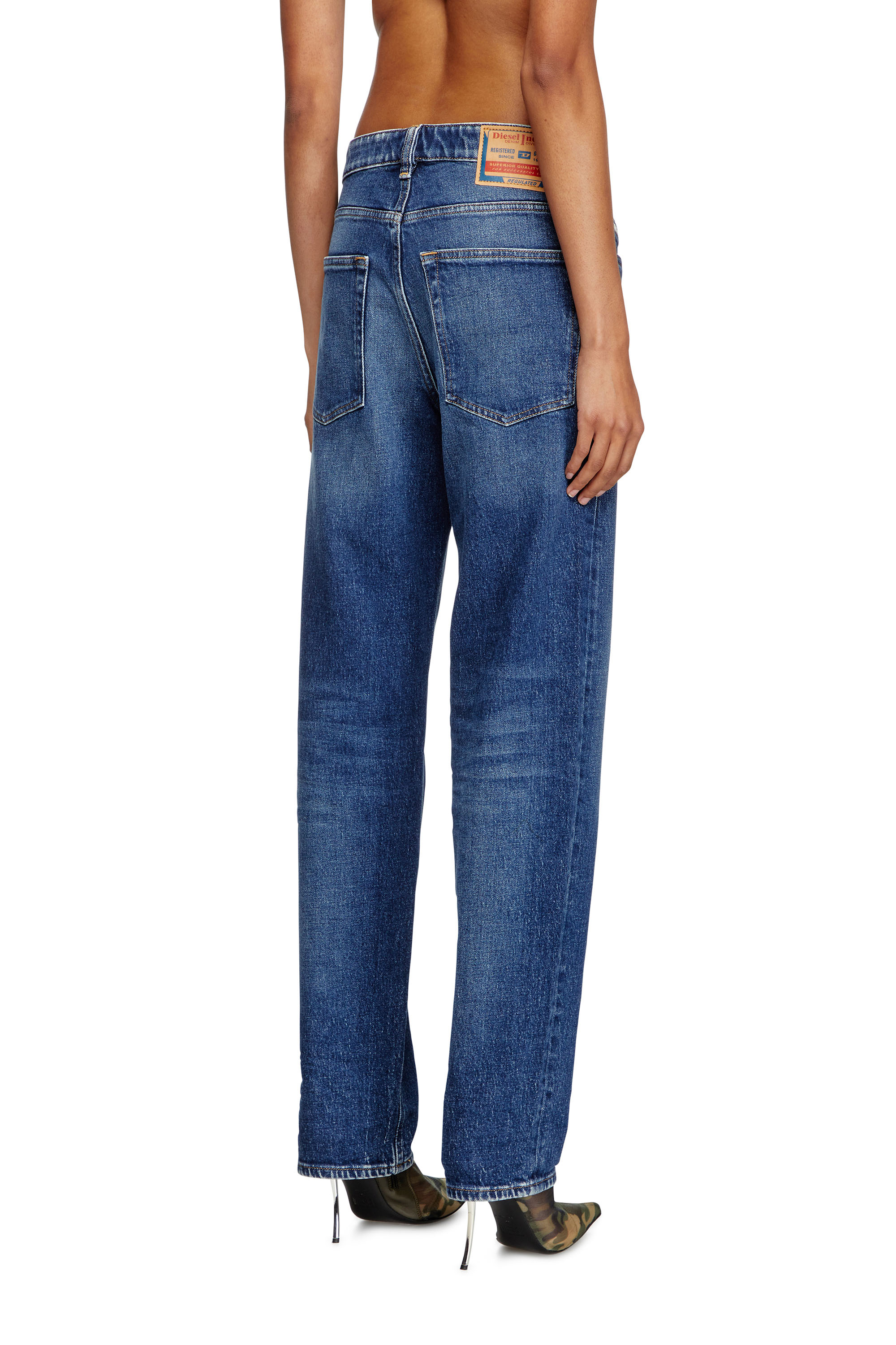 Diesel - Damen Regular Jeans 1988 D-Ark 09L21, Dunkelblau - 4