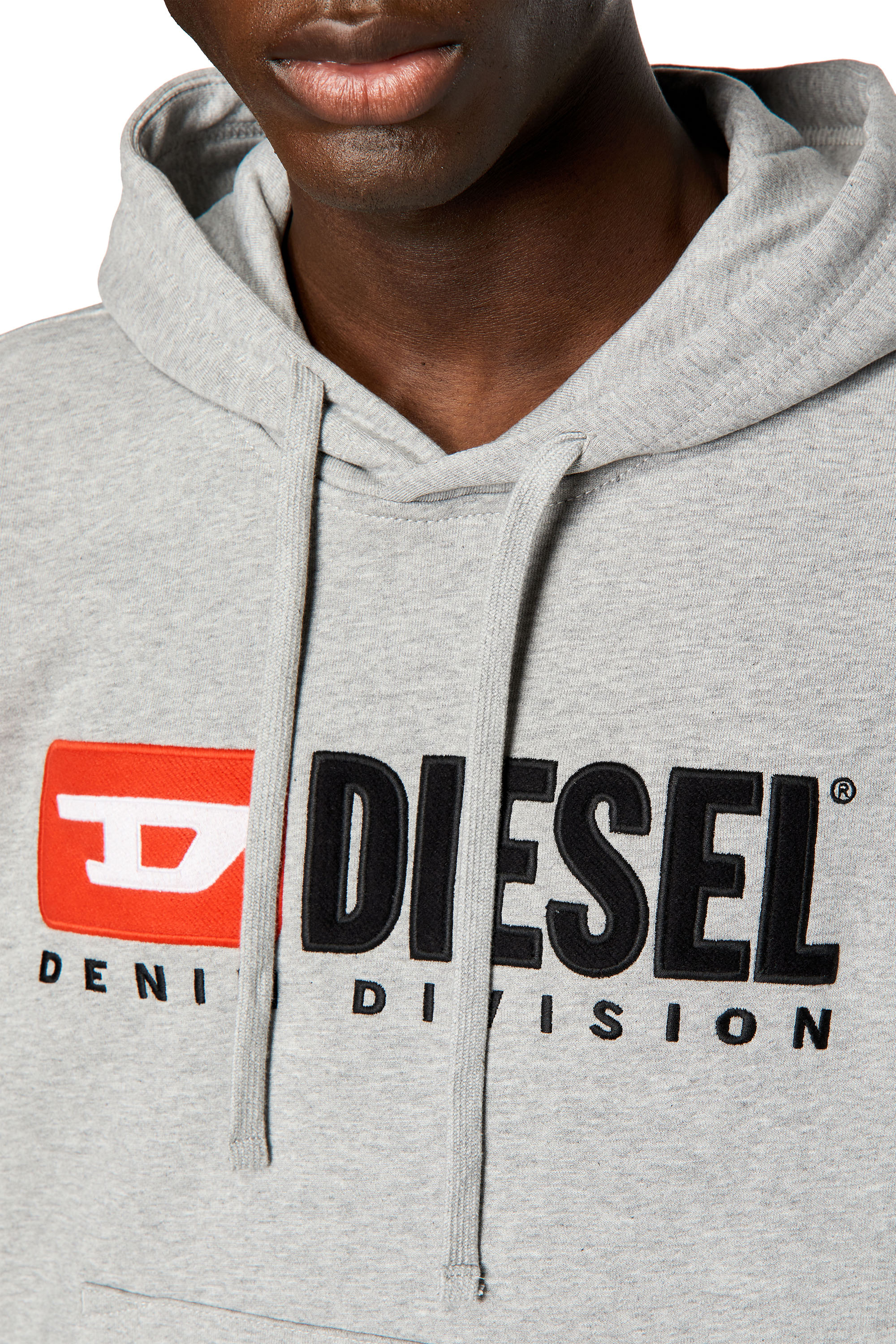 Diesel - S-GINN-HOOD-DIV, Grau - Image 5