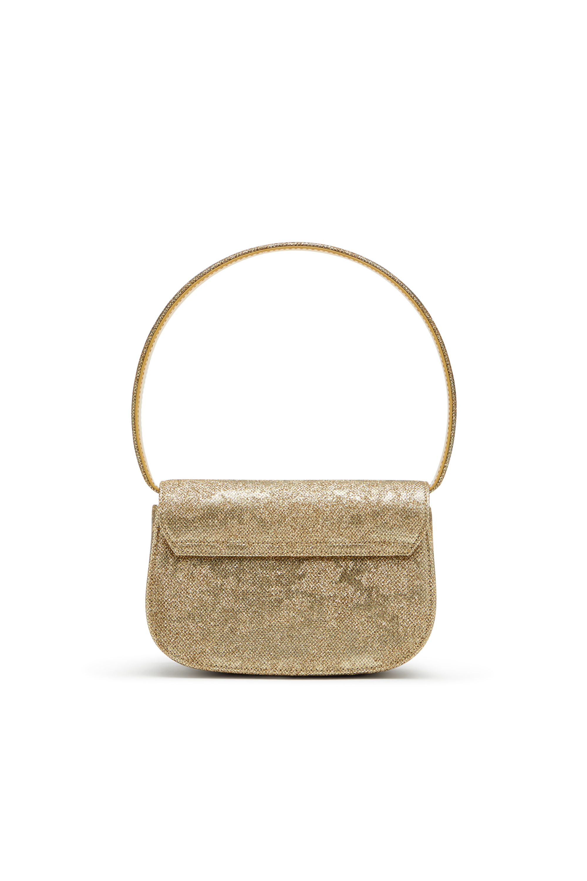 Diesel - 1DR, Damen 1DR-Ikonische 1DR-Tasche aus Glitter-Camo-Lurex in Gold - 2