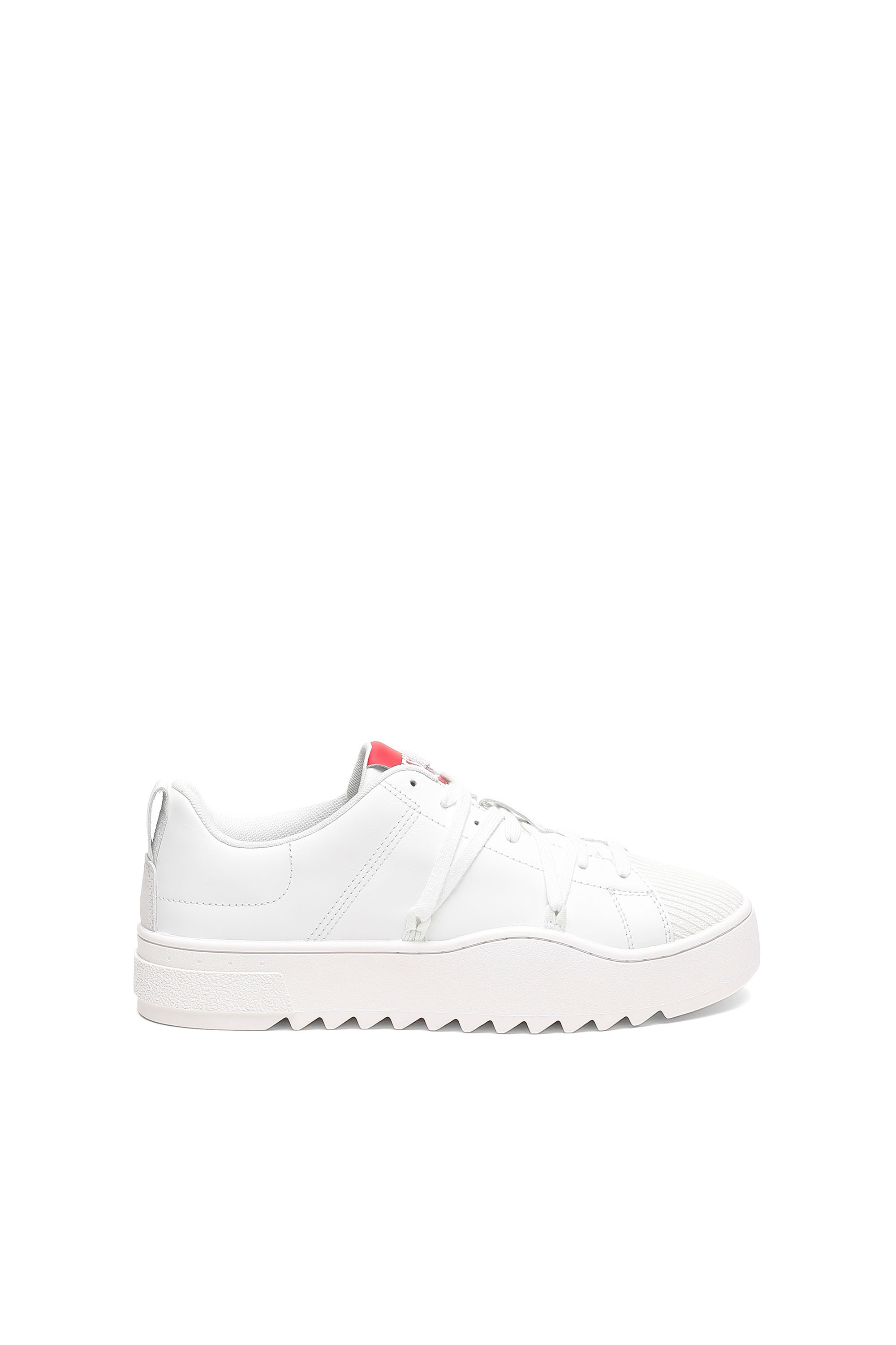 S-SHIKA LACEUP, Weiss/Rot Diesel - S-SHIKA LACEUP, Weiss/Rot - Image 1