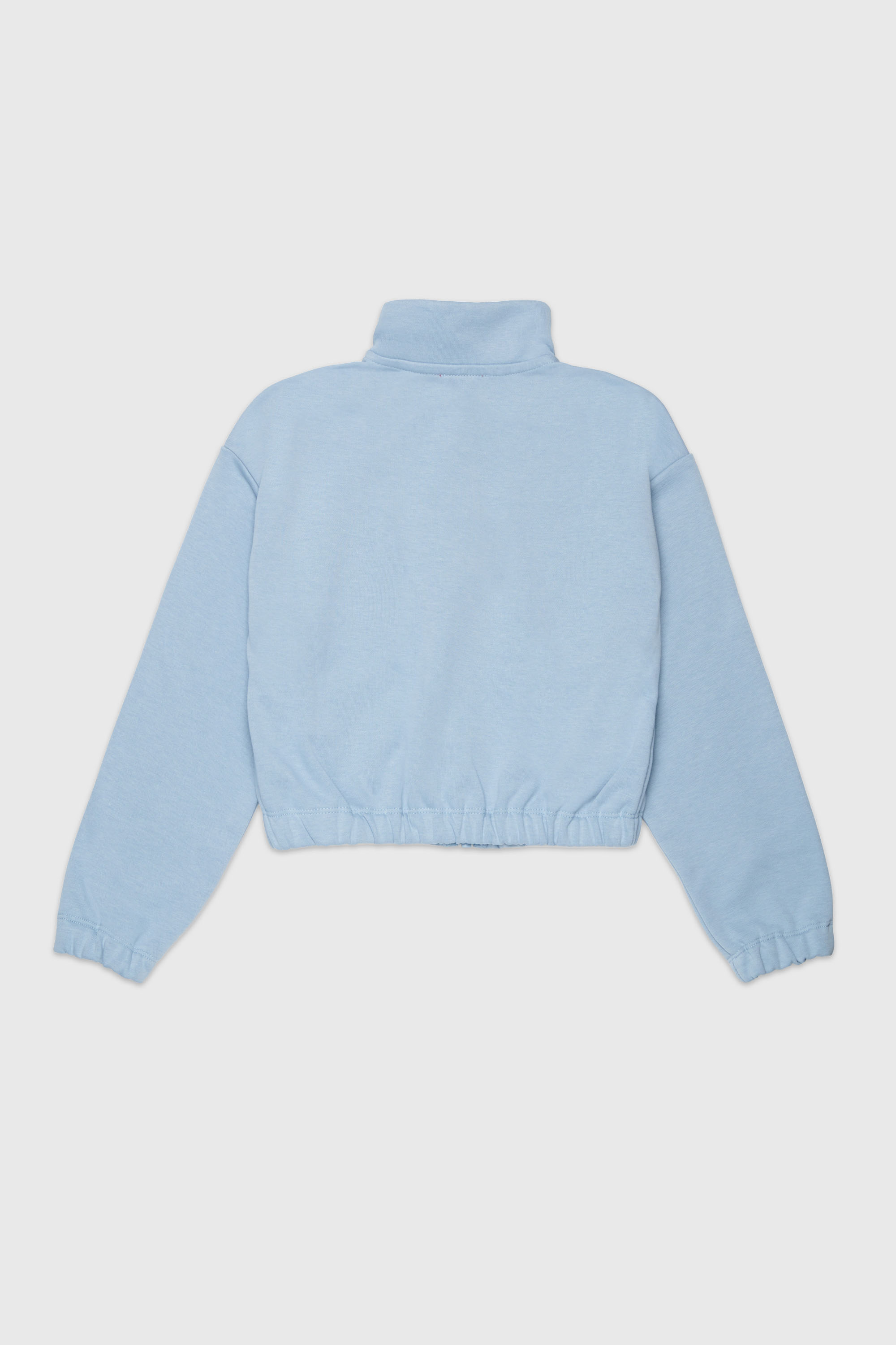 Diesel - SALILA, Damen Sweatshirt mit Rei&szlig;verschluss und Oval D Logo in Blau - 2