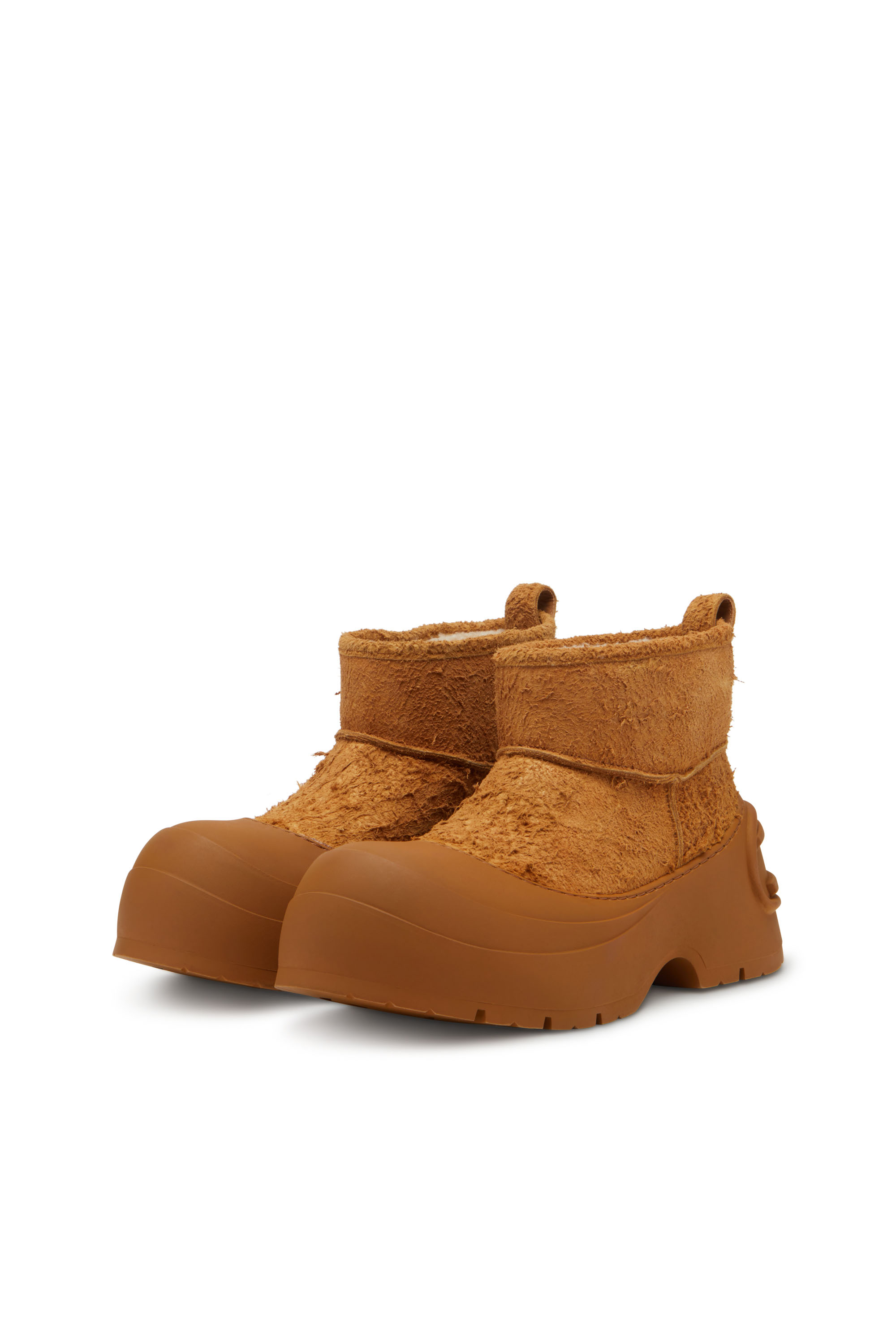 Diesel - D-DONALD MONTONE, Herren D-Donald-Klobige Stiefeletten mit Stollensohle in Braun - 8