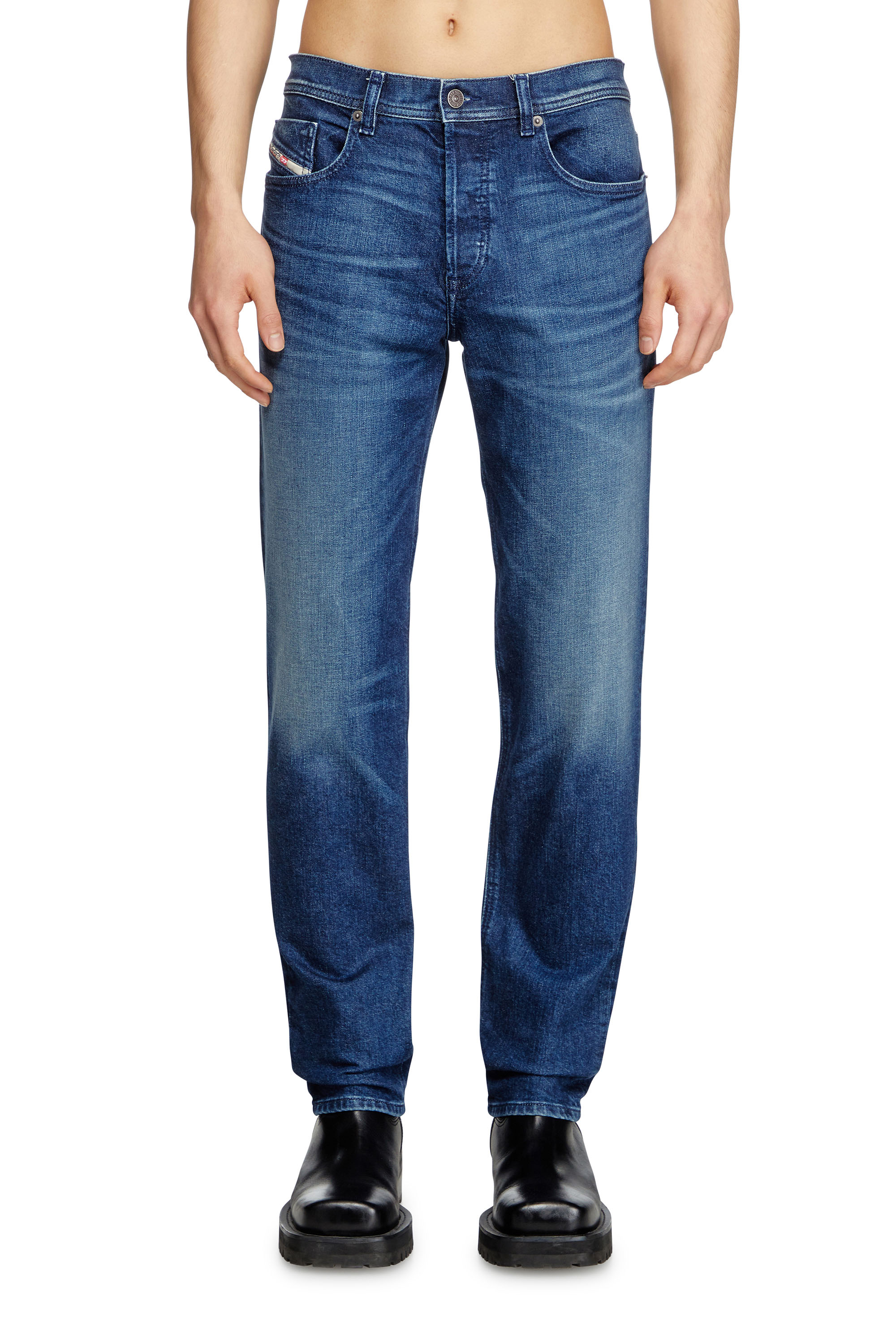 Diesel - Herren Regular Jeans 2023 D-Finitive 09L51, Dunkelblau - 2