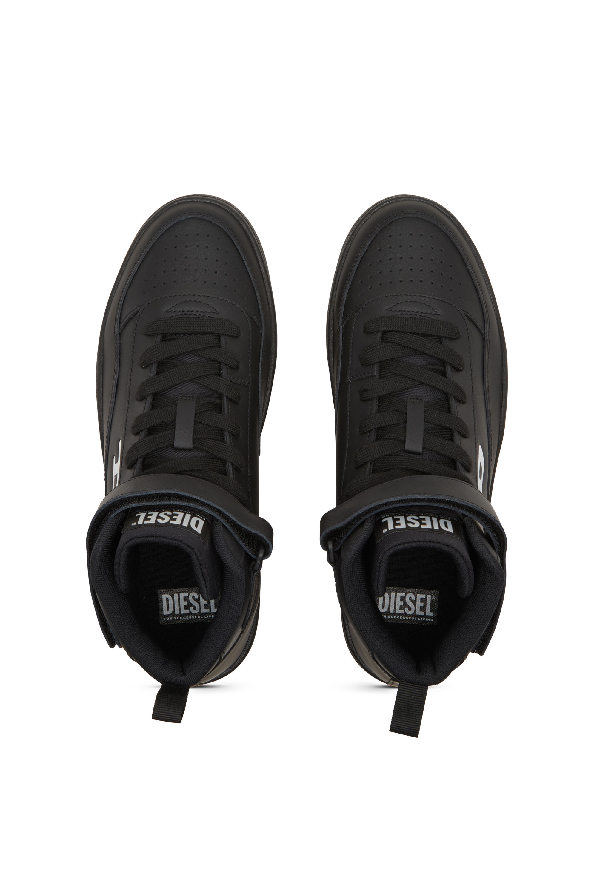 Diesel - S-TRACKER-D MID, Herren Mid-Top-Sneakers in Schwarz - 6