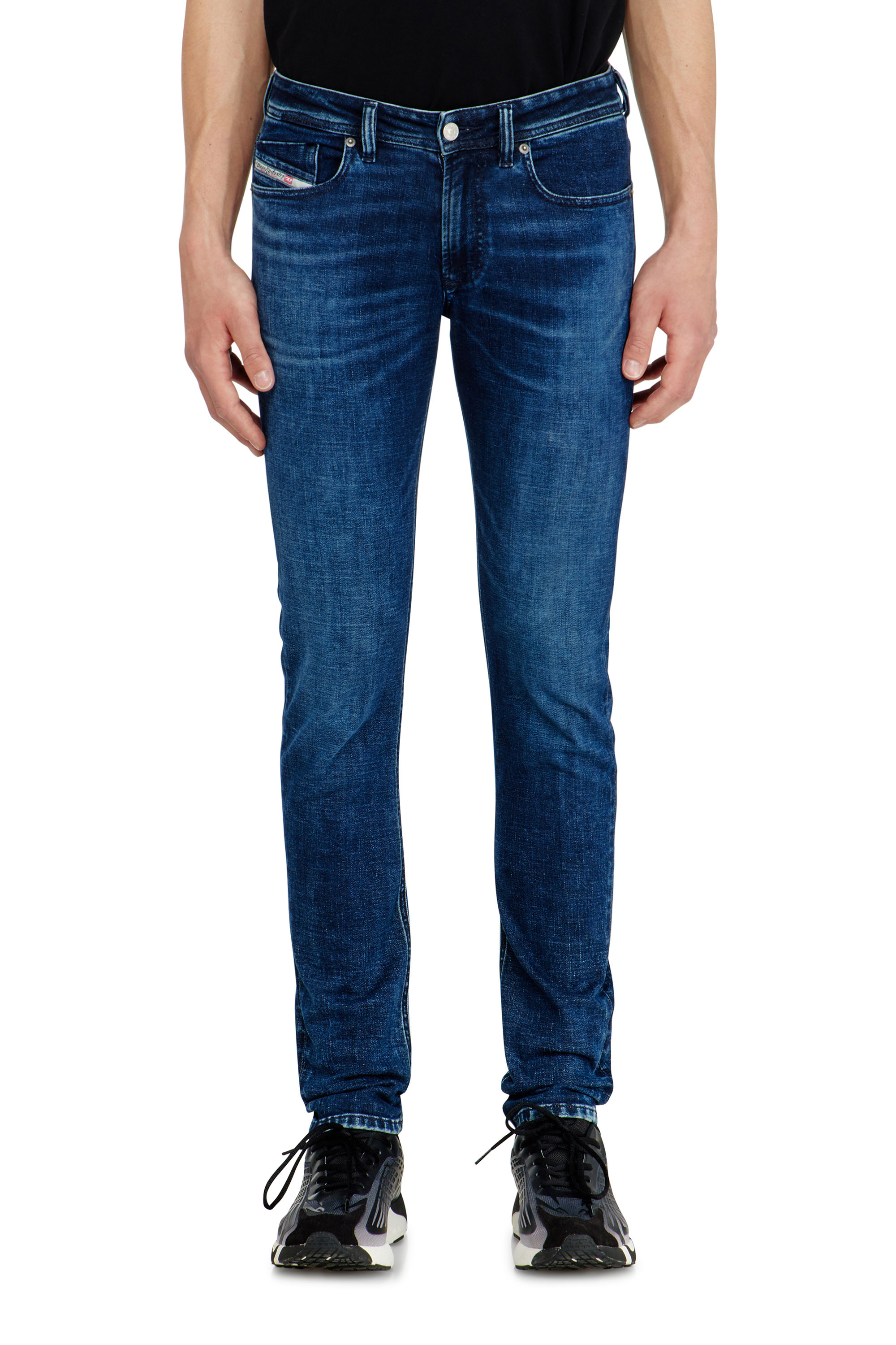 Diesel - Herren Skinny Jeans 1979 Sleenker 0KBBD, Dunkelblau - 4