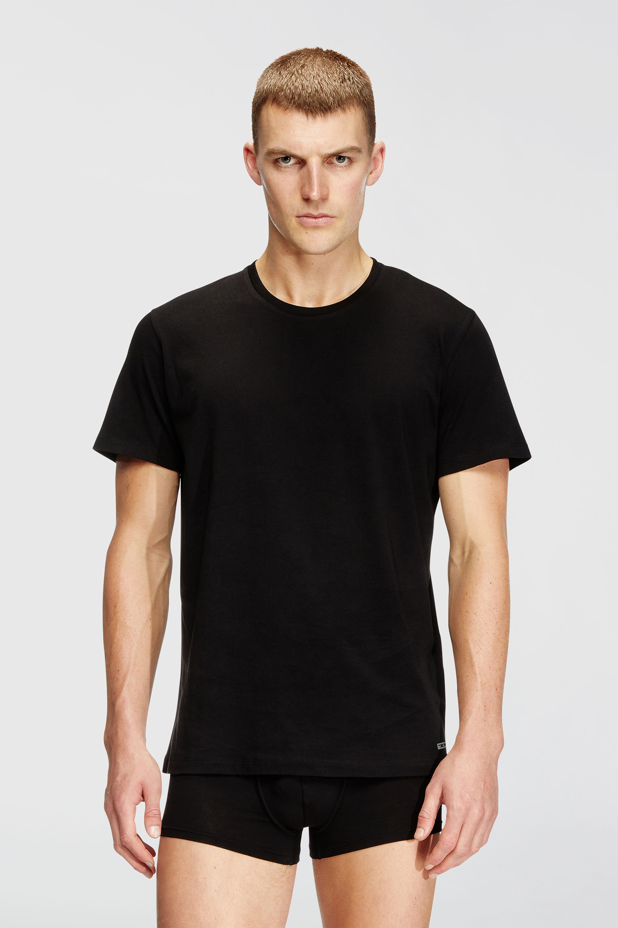 Diesel - RANDAL-D-BOX-3PACK, Herren T-Shirts im Dreierpack in Schwarz - 3