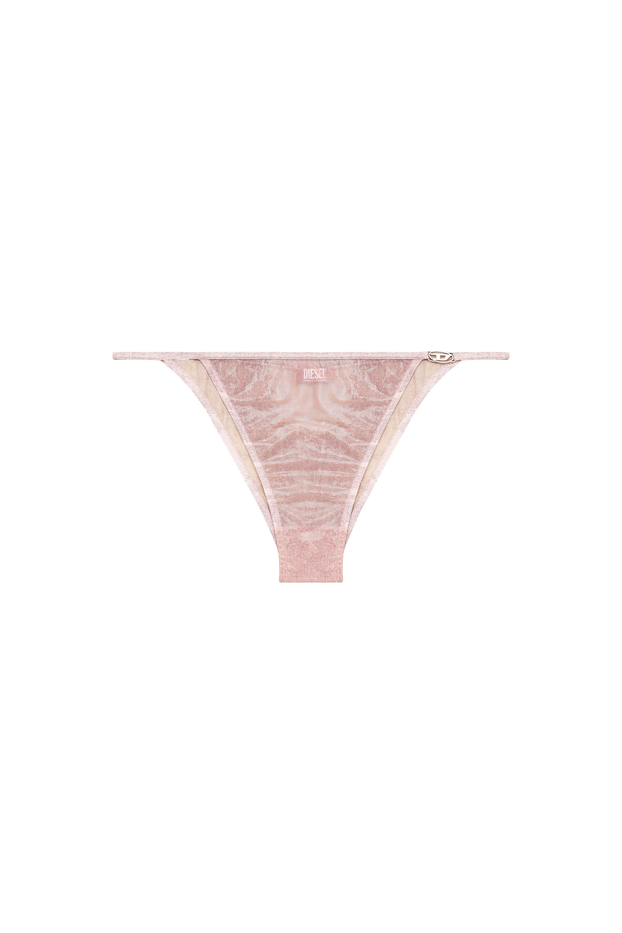 Diesel - PUNCHY-GFT, Damen Slip aus Nylon mit Logo in Rosa - 4