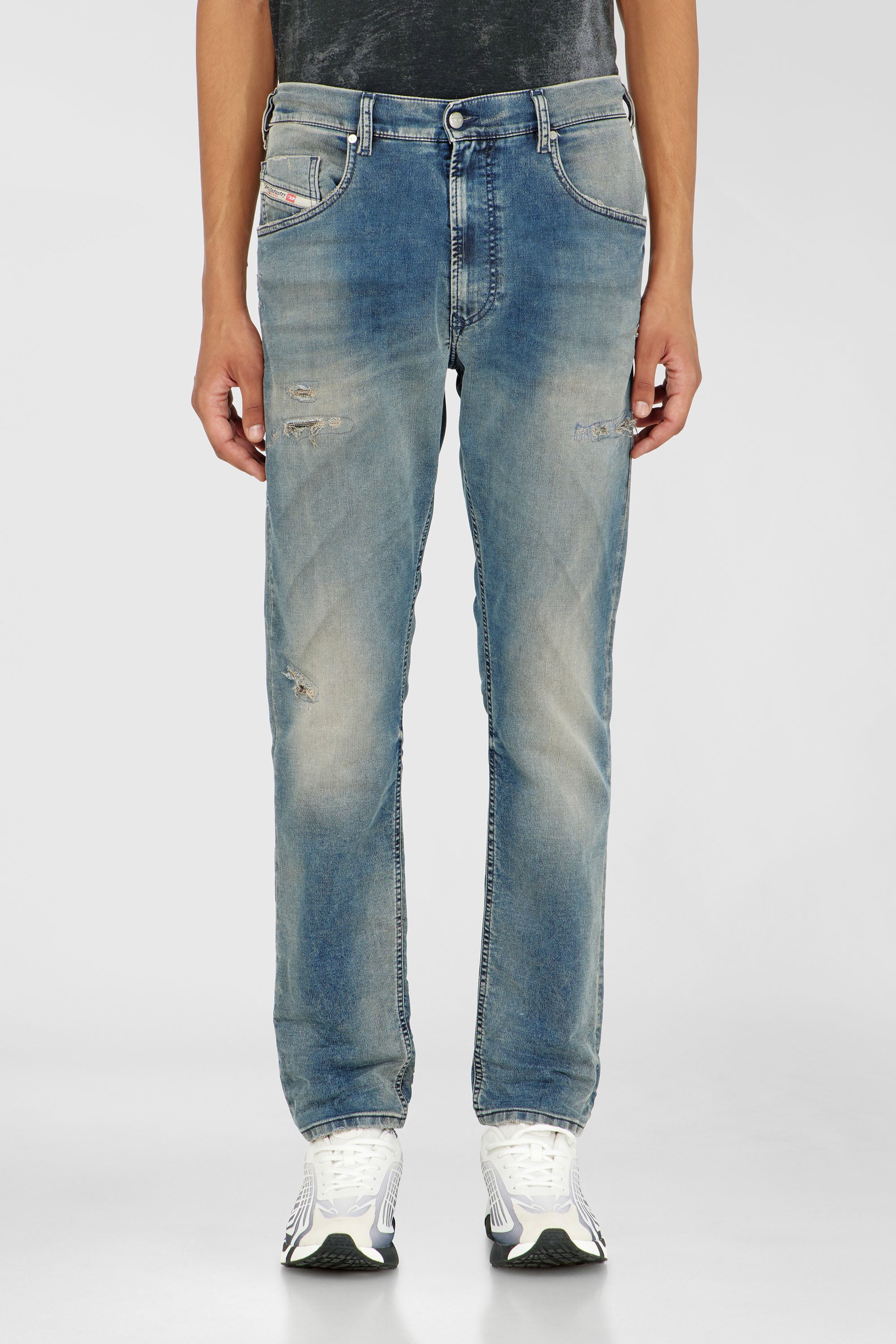 Diesel - Herren Regular 2032 D-Krooley-BW Joggjeans&reg; 068WY, Mittelblau - 1