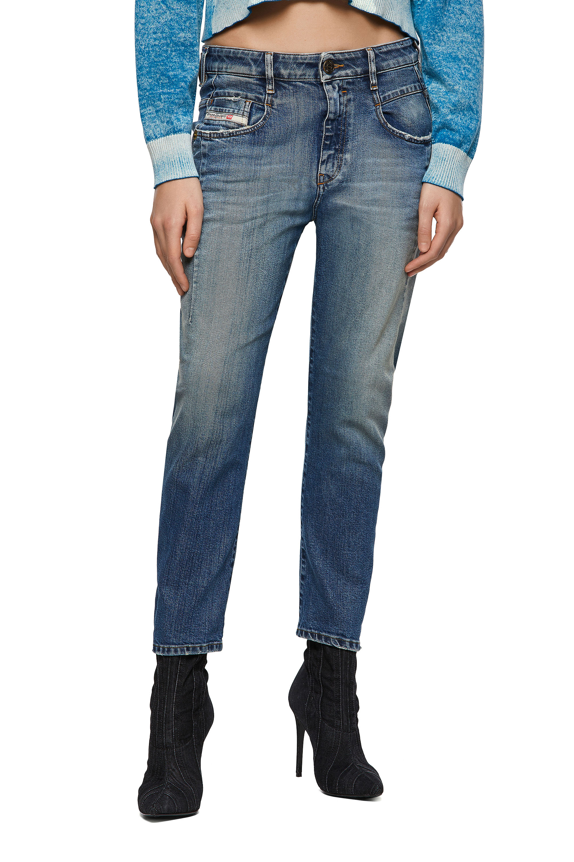 Fayza 09A08, Mittelblau - Jeans