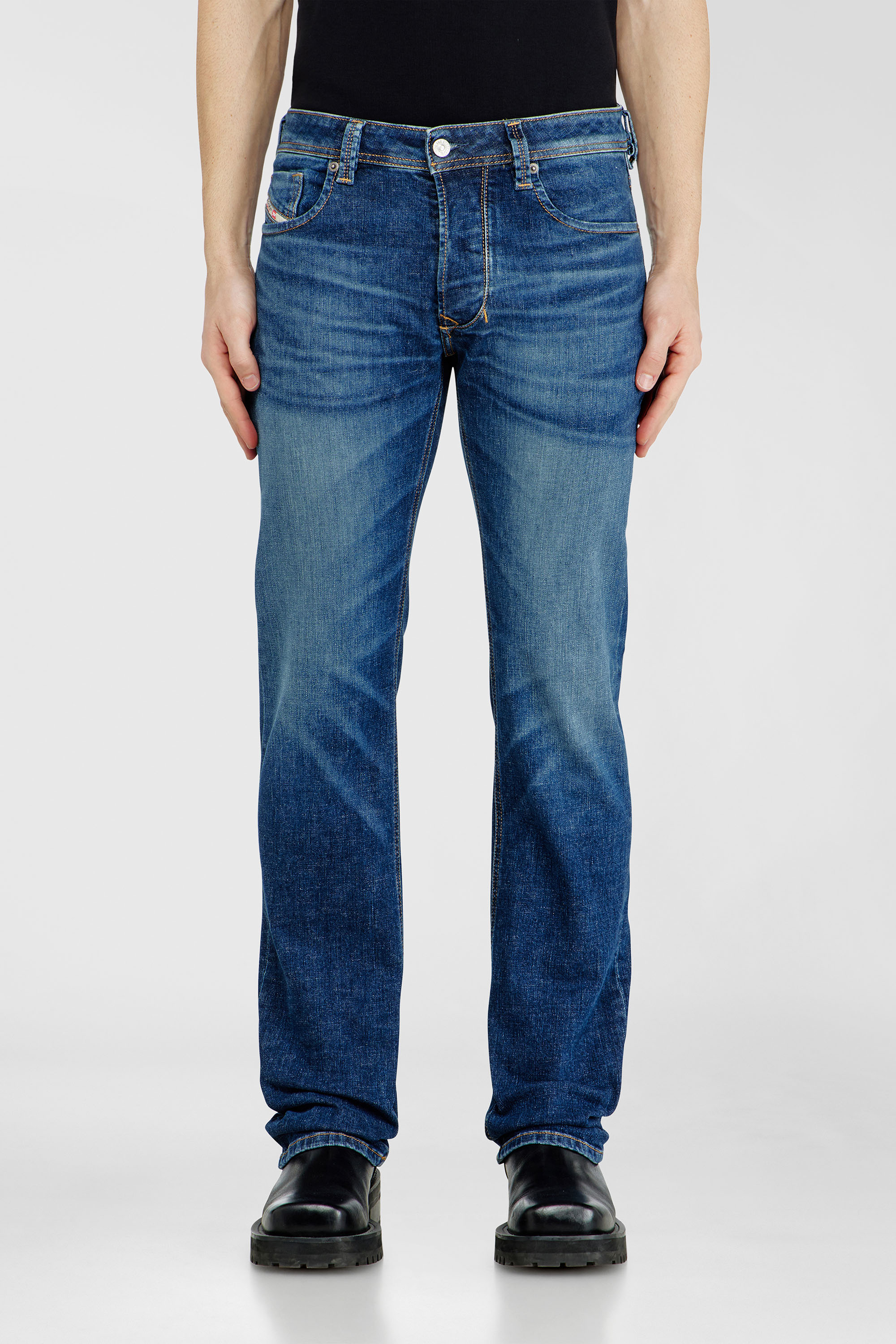 Diesel - Herren Regular Jeans 1985 Larkee 09J47, Dunkelblau - 1