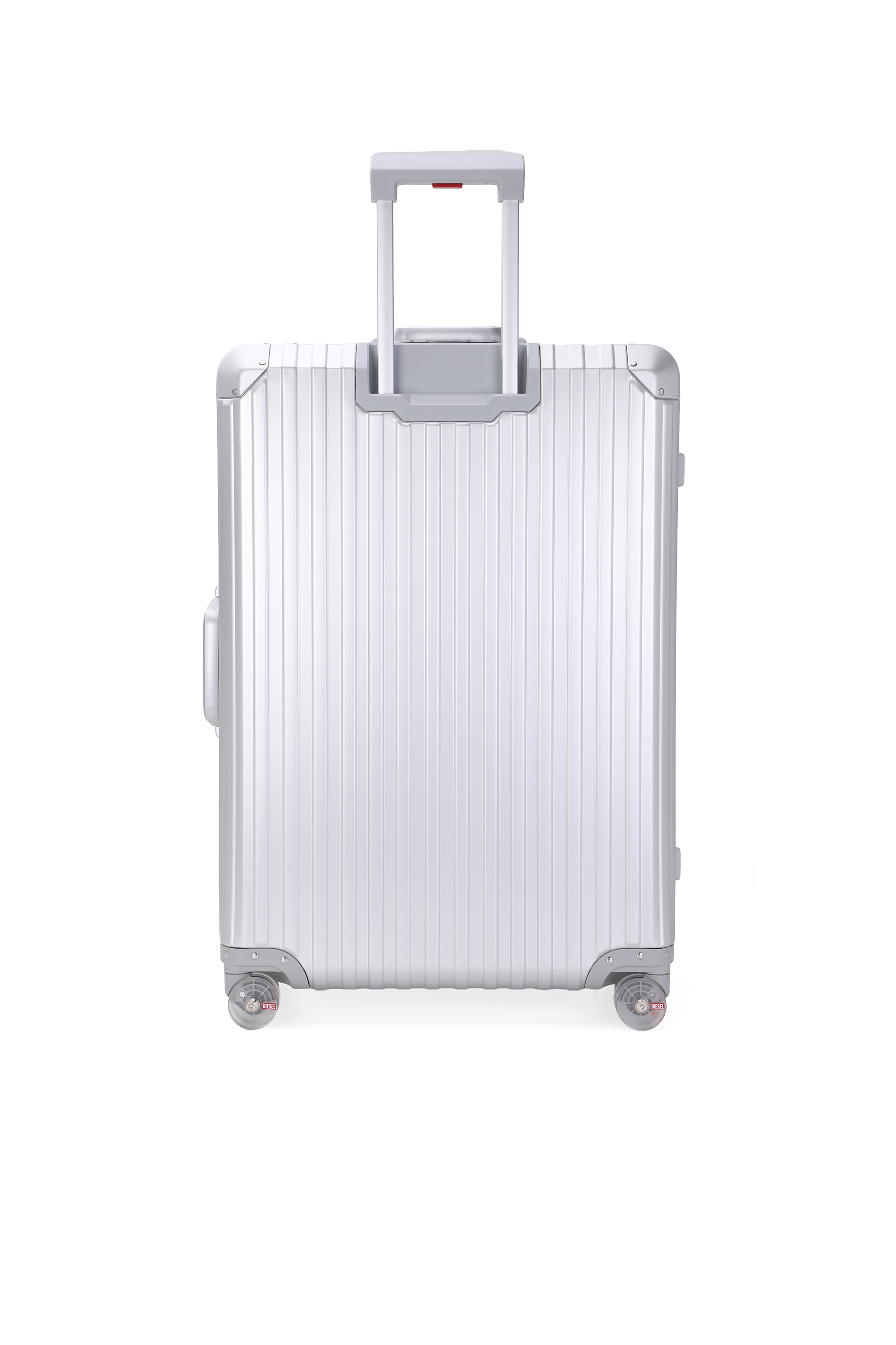 Diesel - DIESEL ALUMINUM TROLLEY- DSL002, Unisex Koffer aus Aluminium Gr&ouml;&szlig;e L in Silber - 2