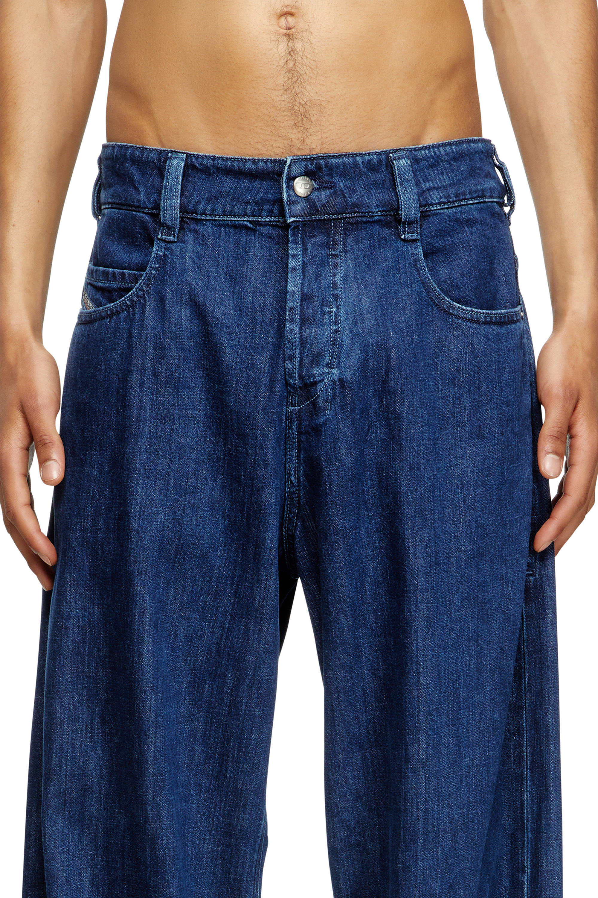 Diesel - Unisex Relaxed Jeans 1997 D-Enim 0DBDX, Dunkelblau - 5