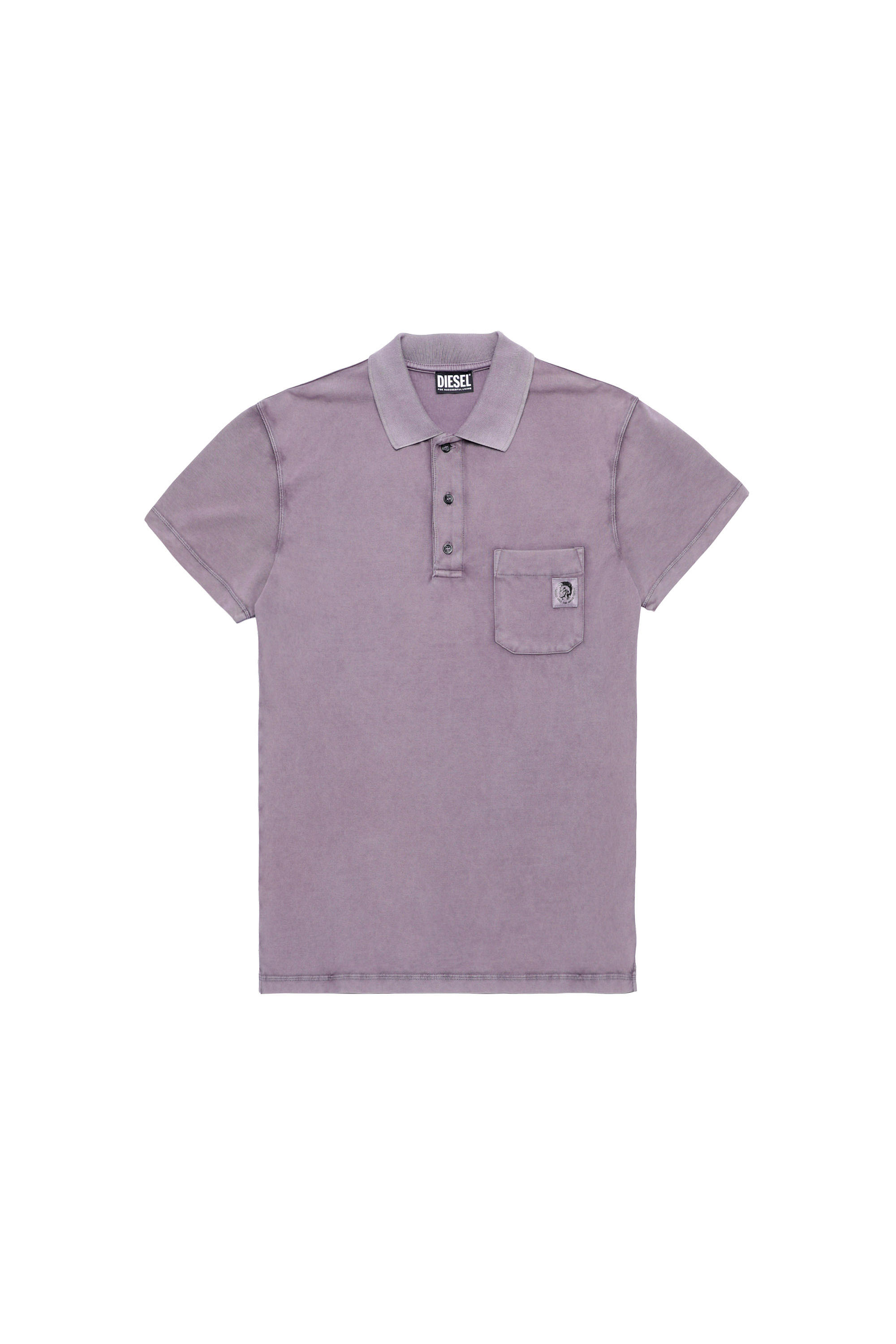 T-POLO-WORKY-B1, Violett - Polohemden