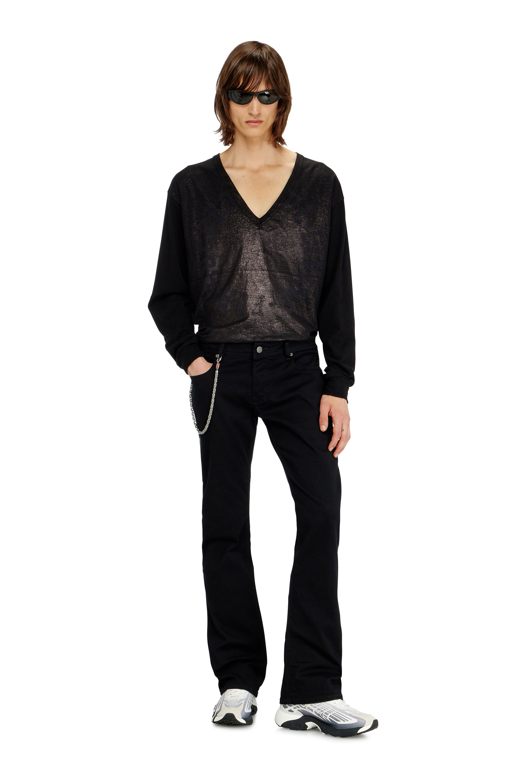 Diesel - Herren Bootcut Jeans 2007 Zatiny 0688H, Schwarz/Dunkelgrau - 1