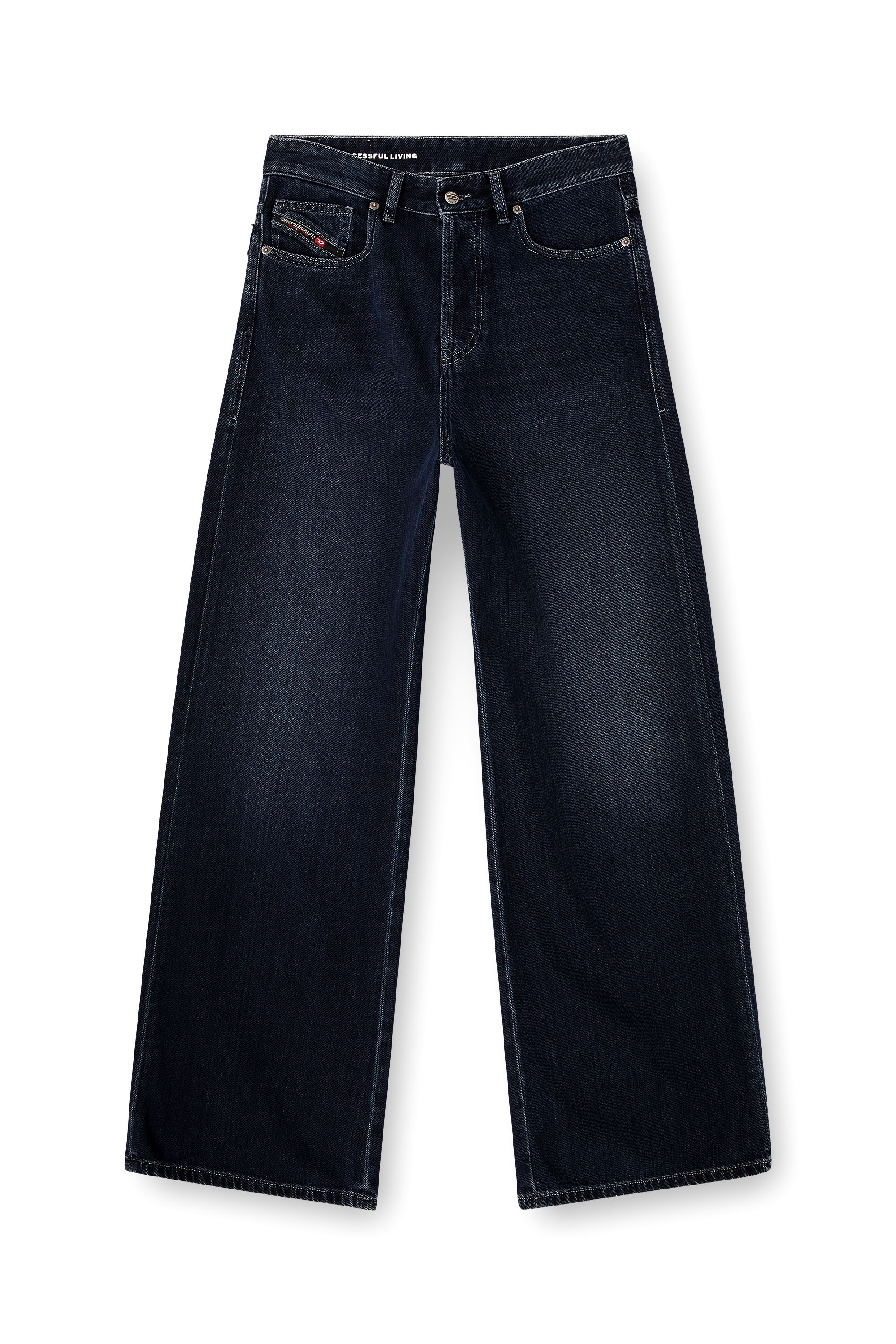 Diesel - Damen Relaxed Jeans 1996 D-Sire 09Q19, Dunkelblau - 3