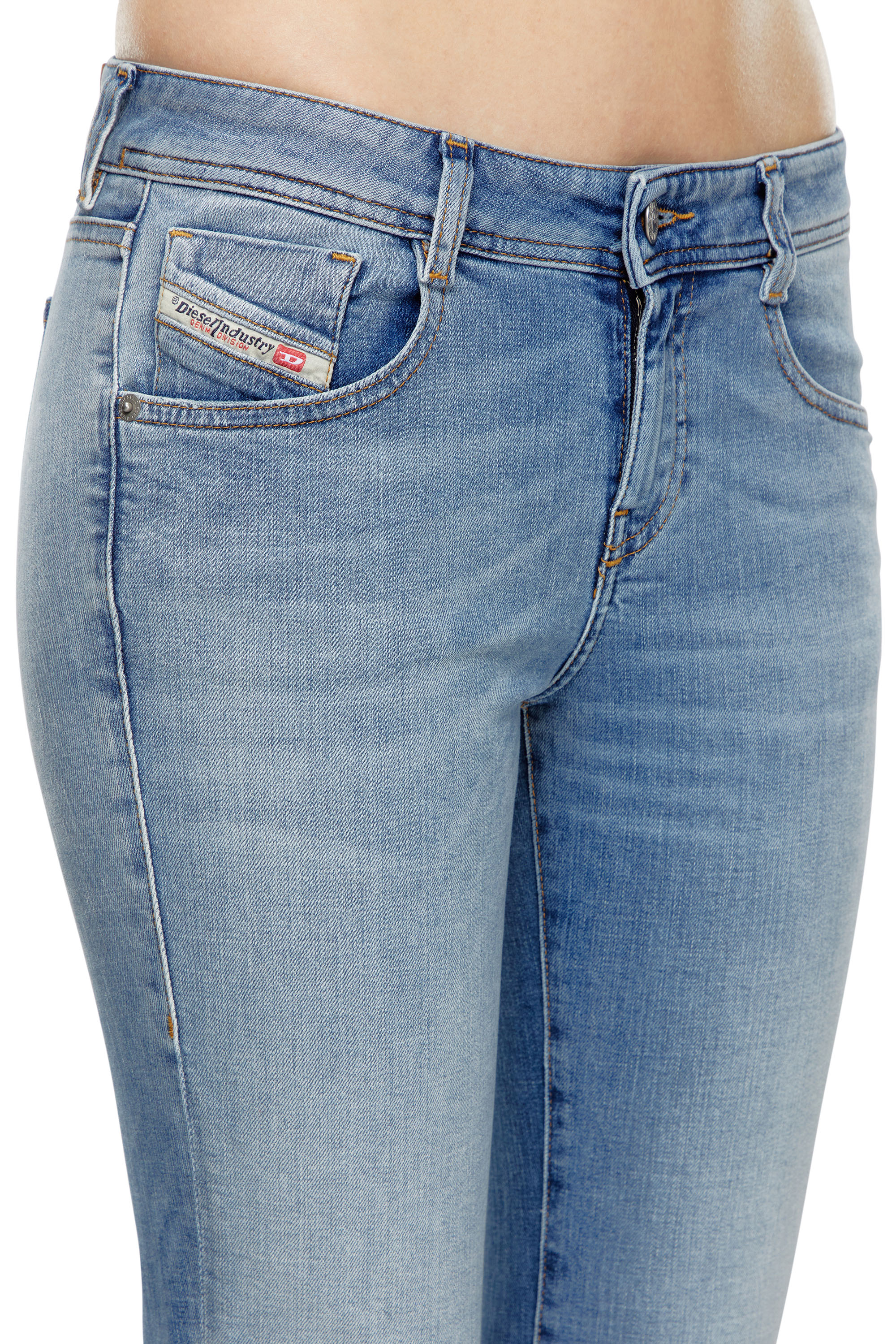 Diesel - Damen Bootcut Jeans 1969 D-Ebbey 09K06, Hellblau - 5