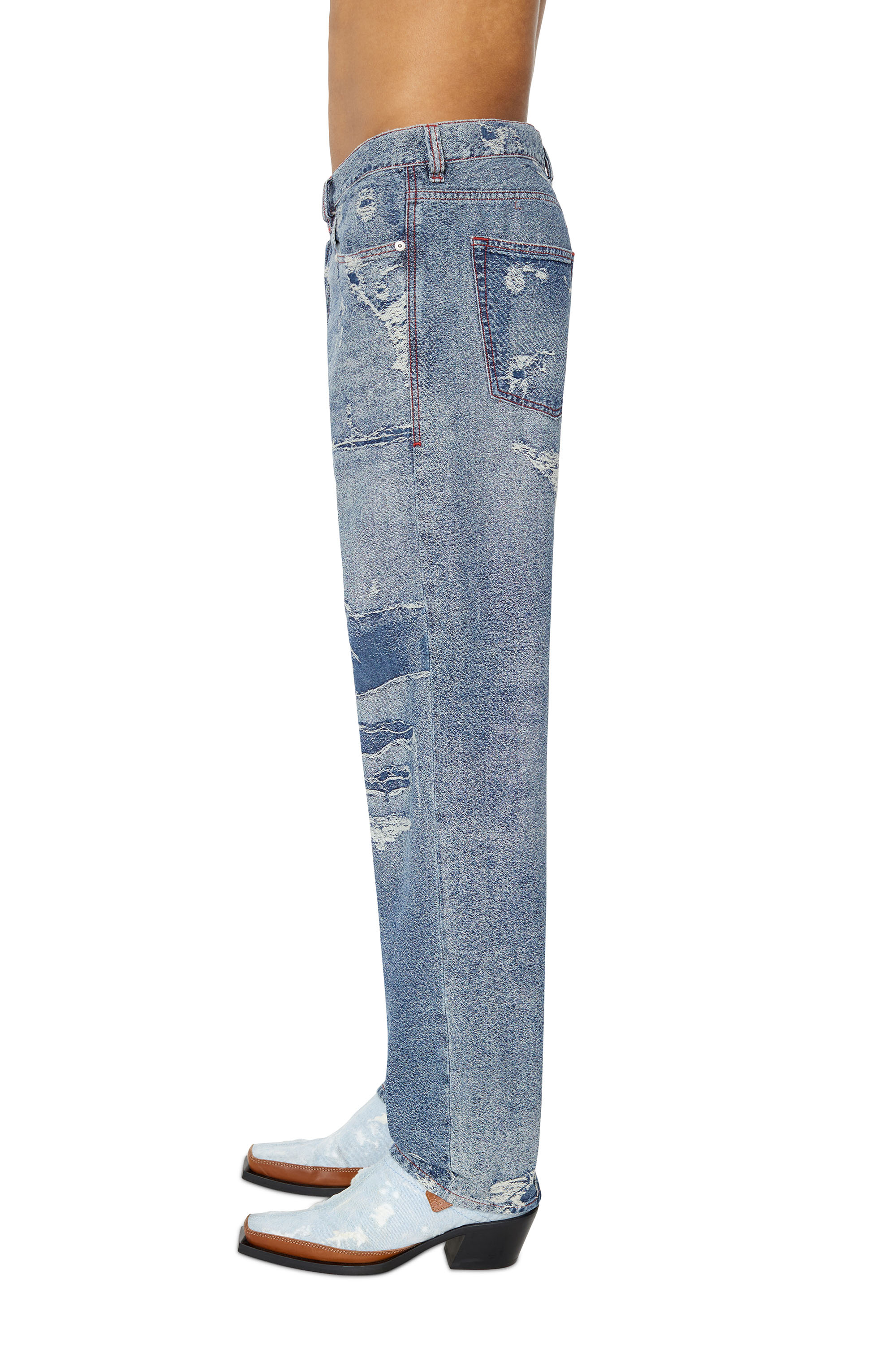 Diesel - 2010 D-Macs 09F10 Straight Jeans, Dunkelblau - Image 4