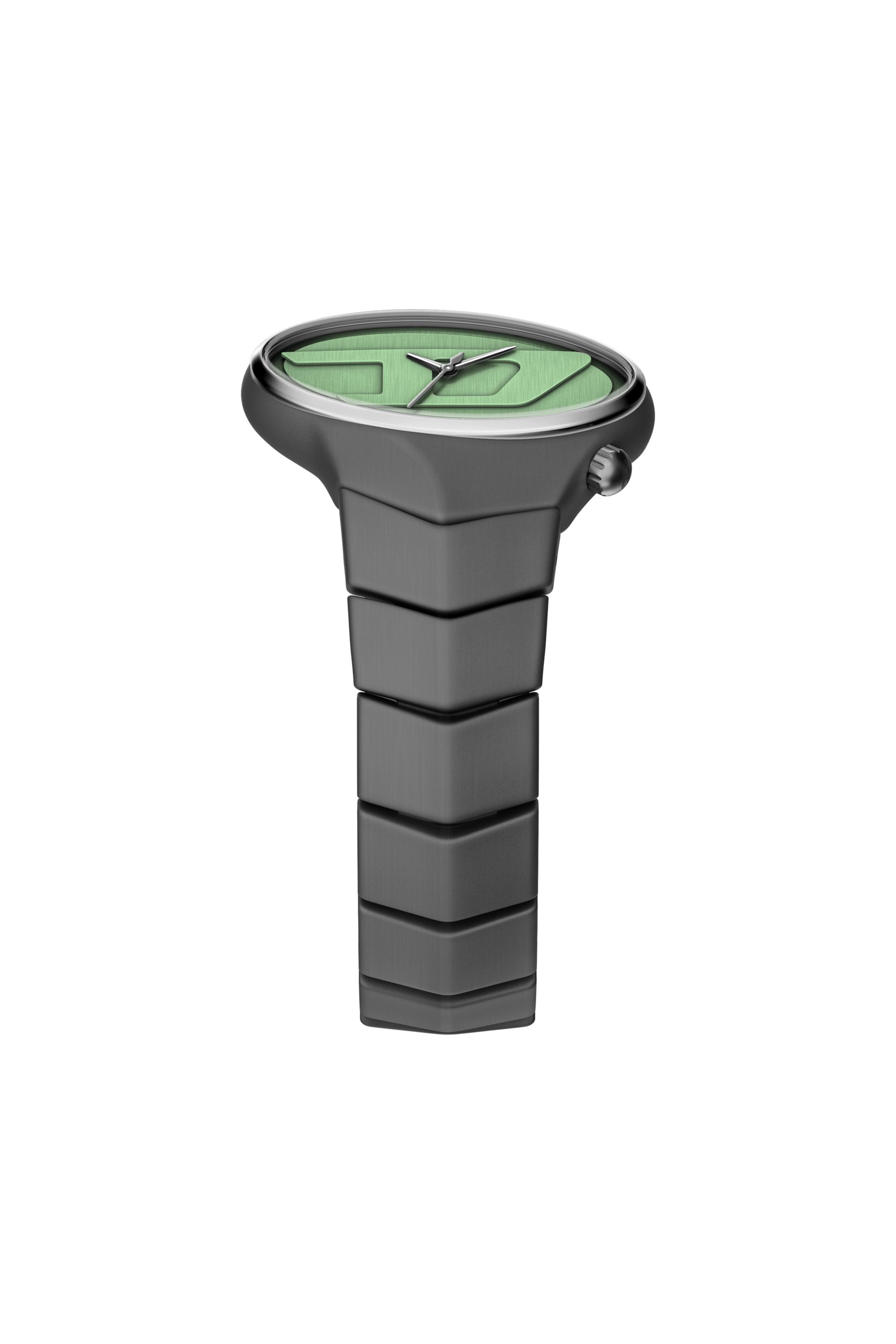 Diesel - DZ2241 WATCH, Herren D-Rush gunmetal Edelstahl-Uhr in Dunkelgrau - 6