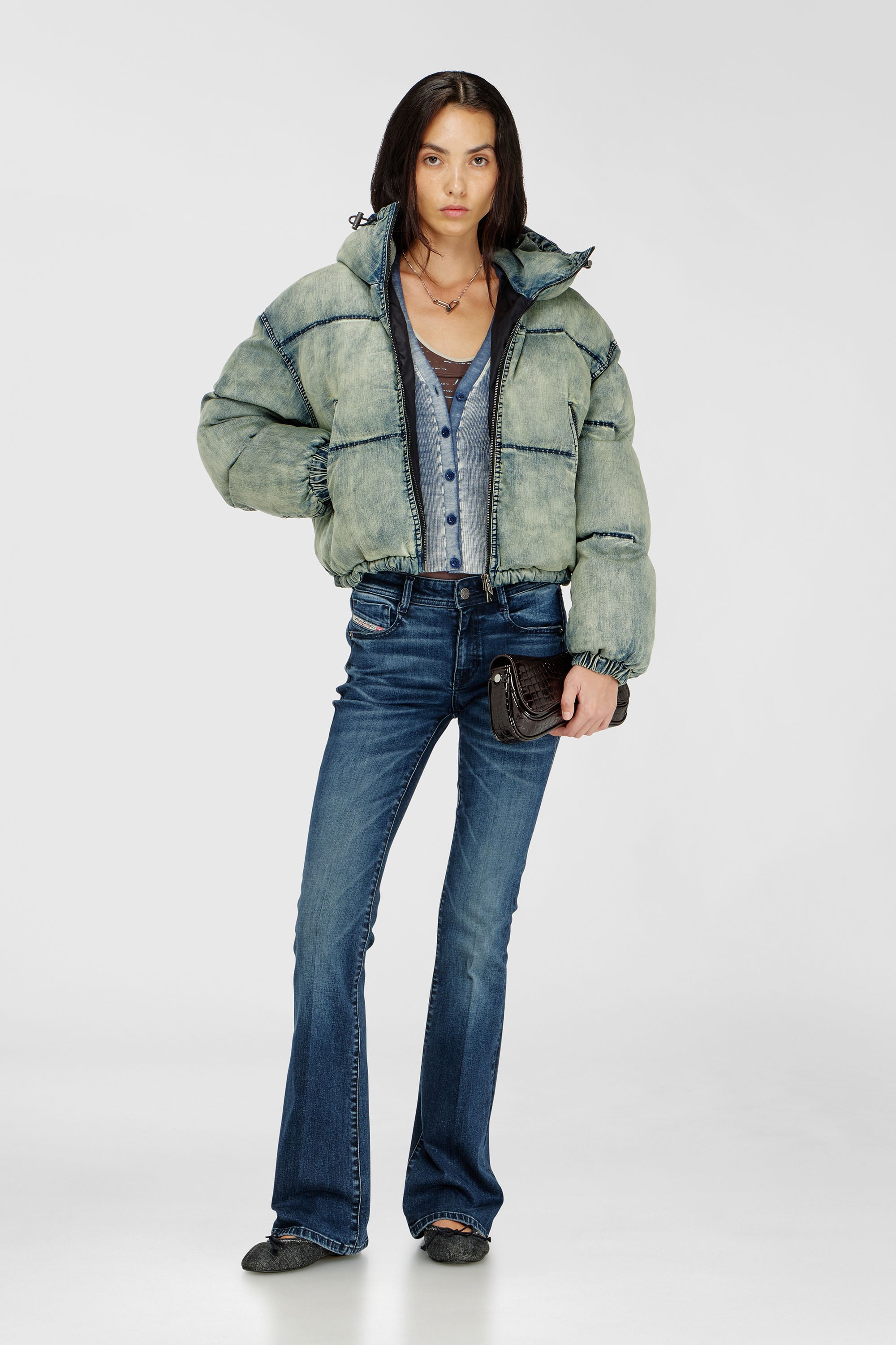 Diesel - Damen Bootcut Jeans 1969 D-Ebbey 0ILDY, Dunkelblau - 1