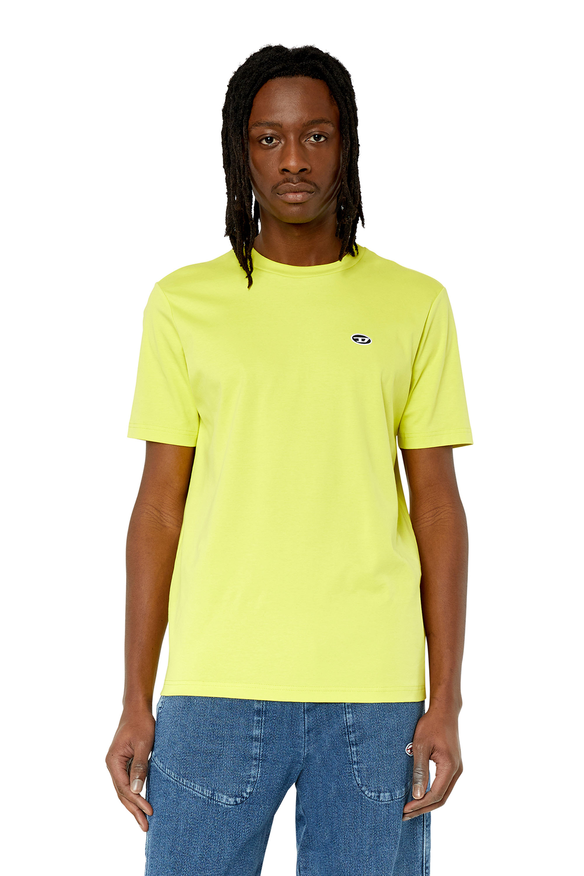 Diesel - T-JUST-DOVAL-PJ, Gelb - Image 1