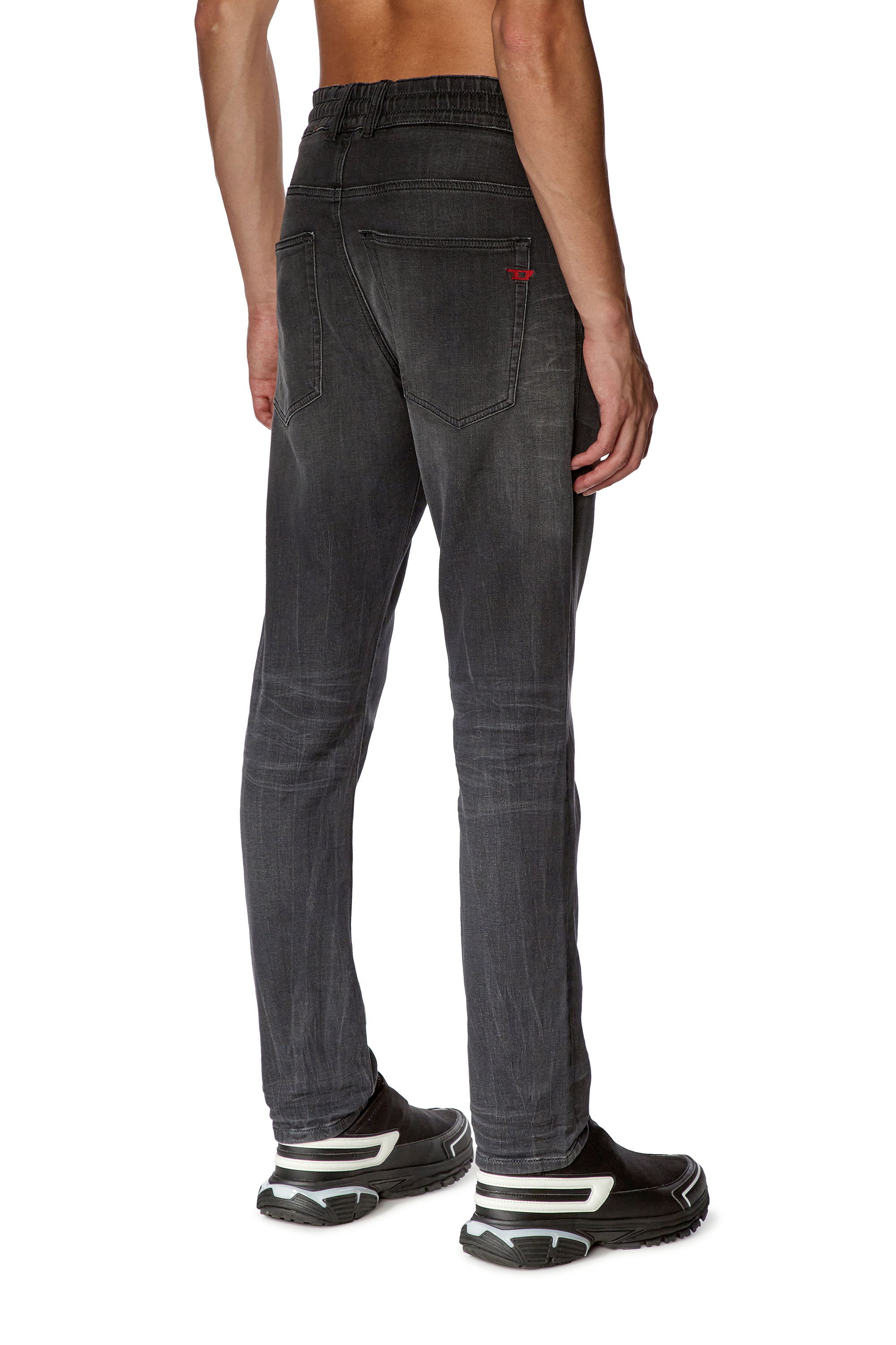Diesel - Tapered Krooley JoggJeans® 068FS, Schwarz/Dunkelgrau - Image 2