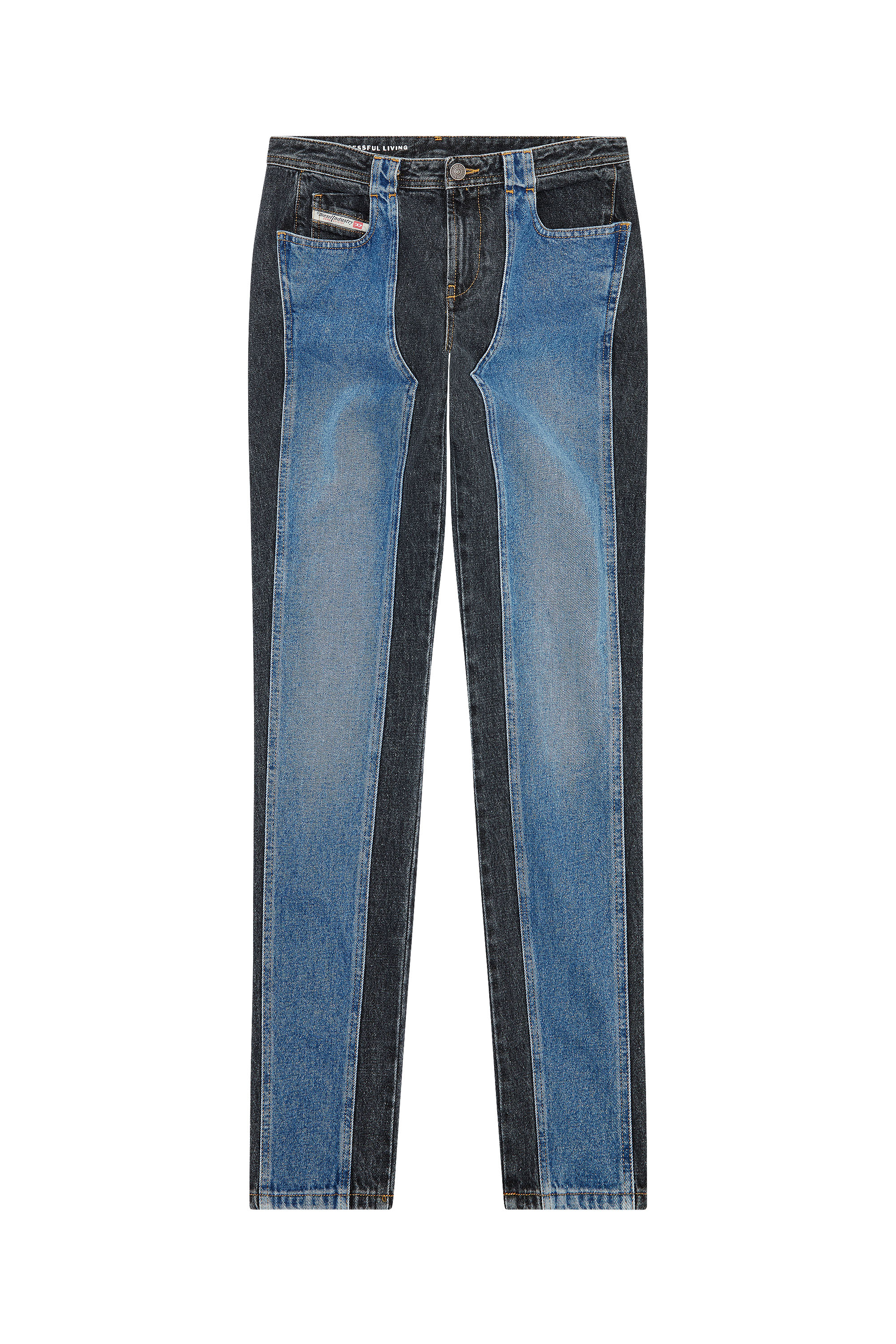 Diesel - Skinny Jeans D-Tail 09F21, Mittelblau - Image 4