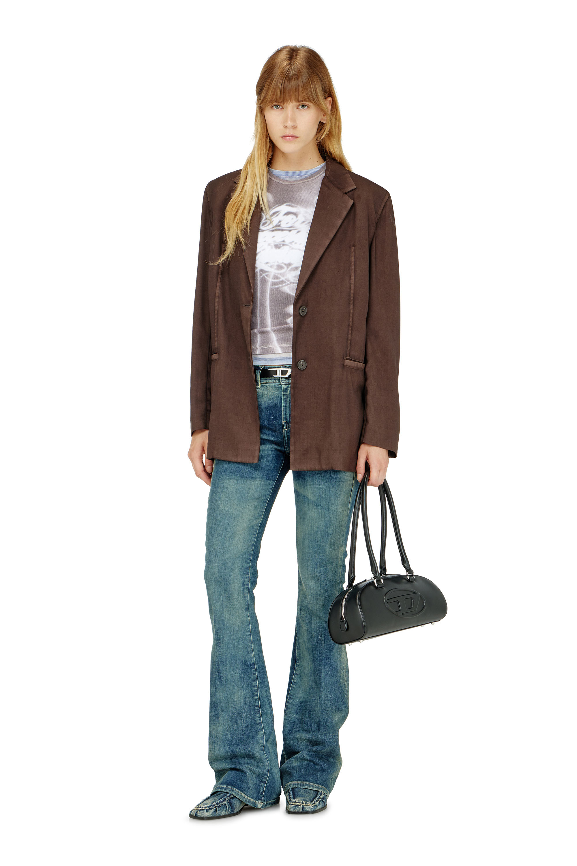 Diesel - Damen Bootcut Jeans 1969 D-Ebbey 09P41, Mittelblau - 1