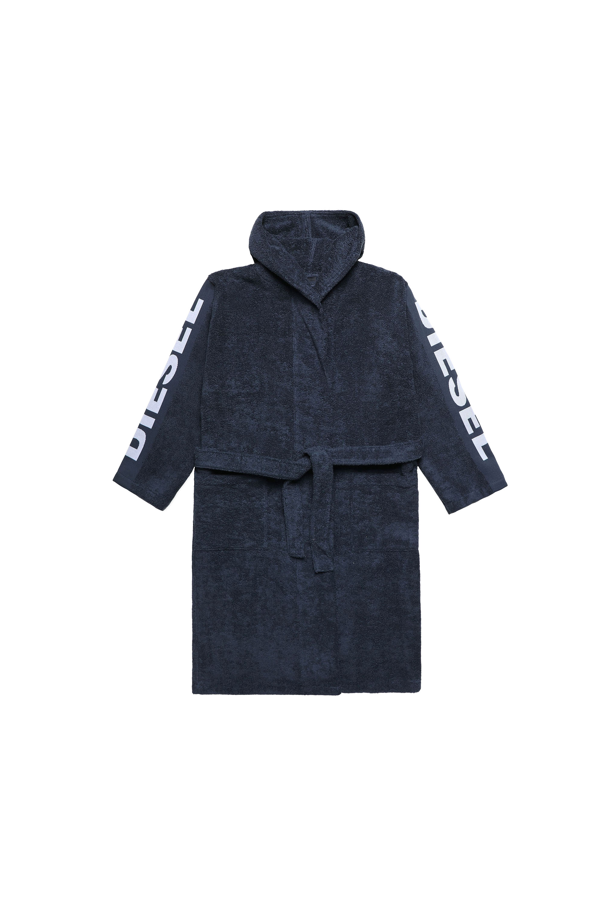 Diesel - ACC  SPORT LOGO CAP L/XL, Unisex Bademantel mit Kapuze SPORT LOGO, L/XL in Blau - 2