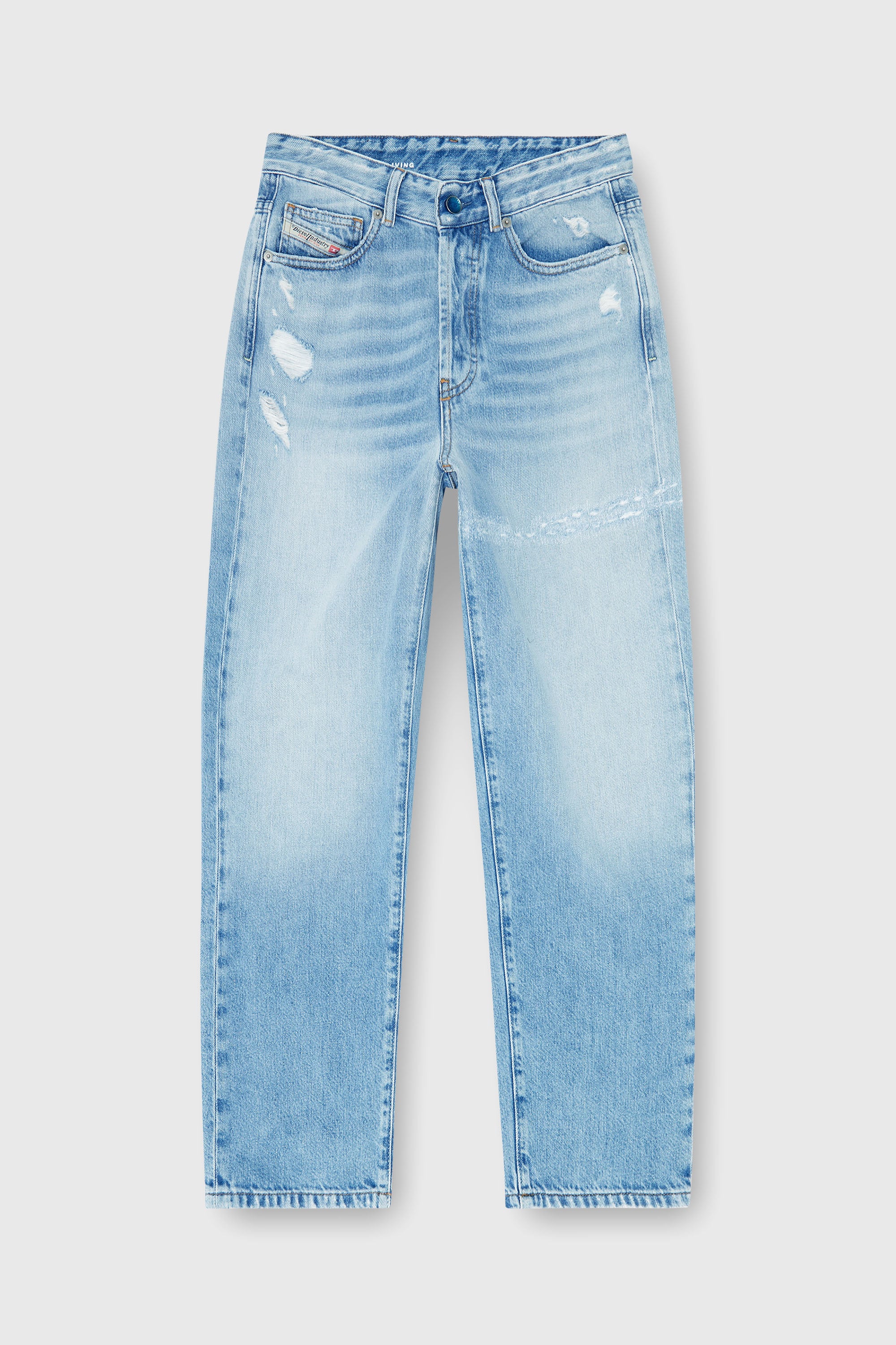 Diesel - Damen Regular Jeans 1981 D-Went 09P49, Hellblau - 2