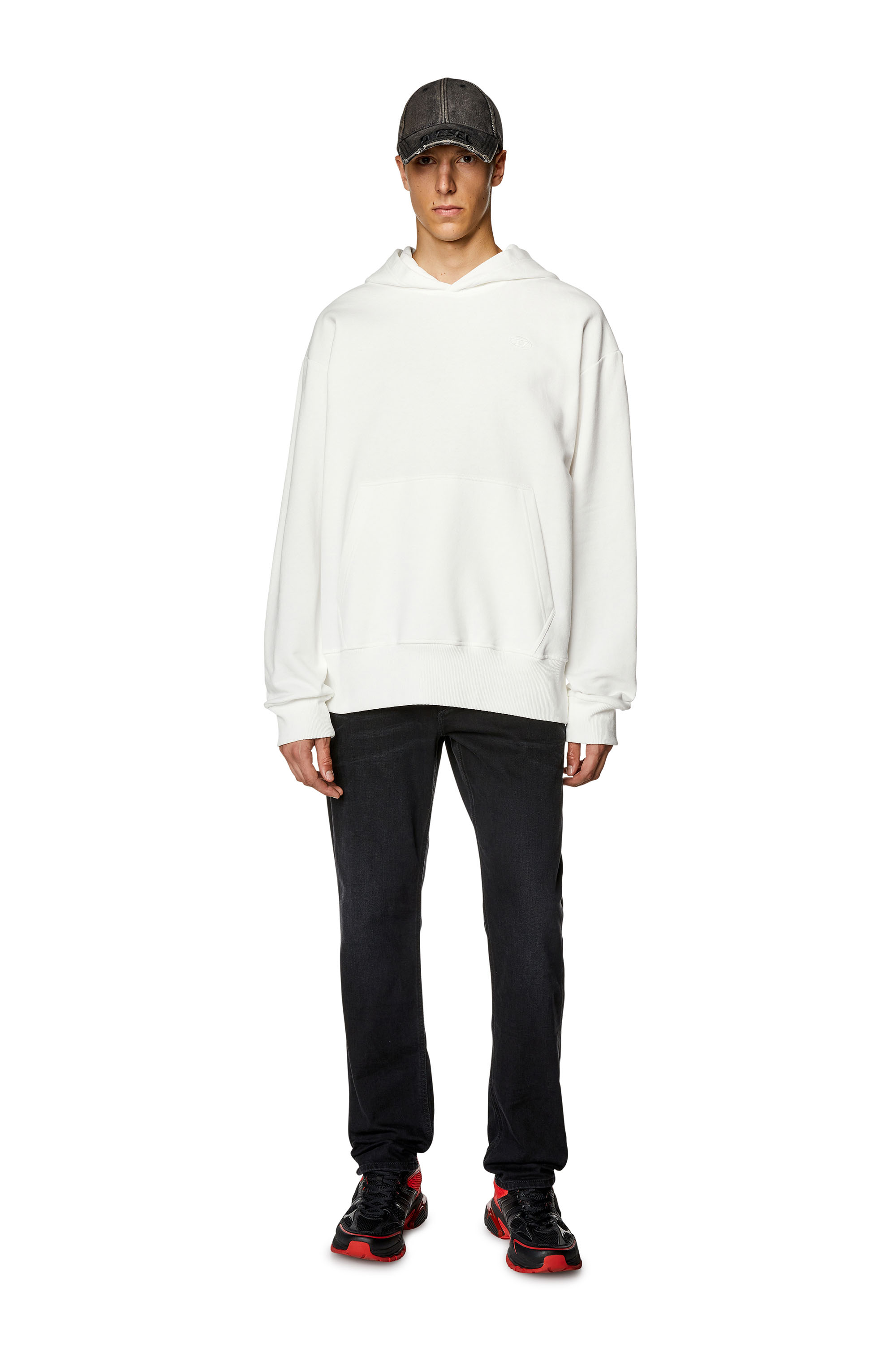 Diesel - Herren Regular Jeans 1986 Larkee-Beex 09D48, Schwarz/Dunkelgrau - 1