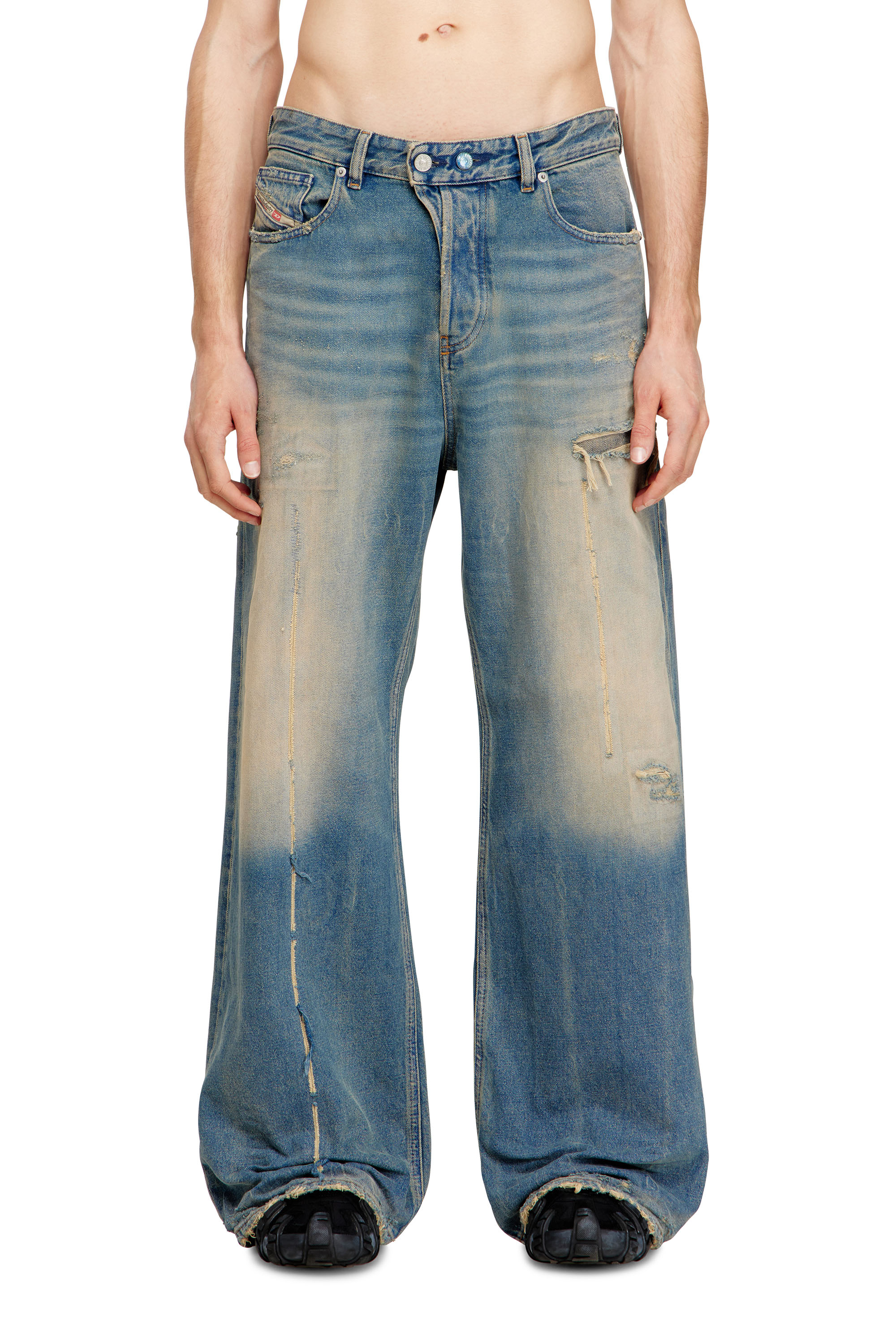 Diesel - Damen Relaxed Jeans 1996 D-Sire 09N29, Mittelblau - 6