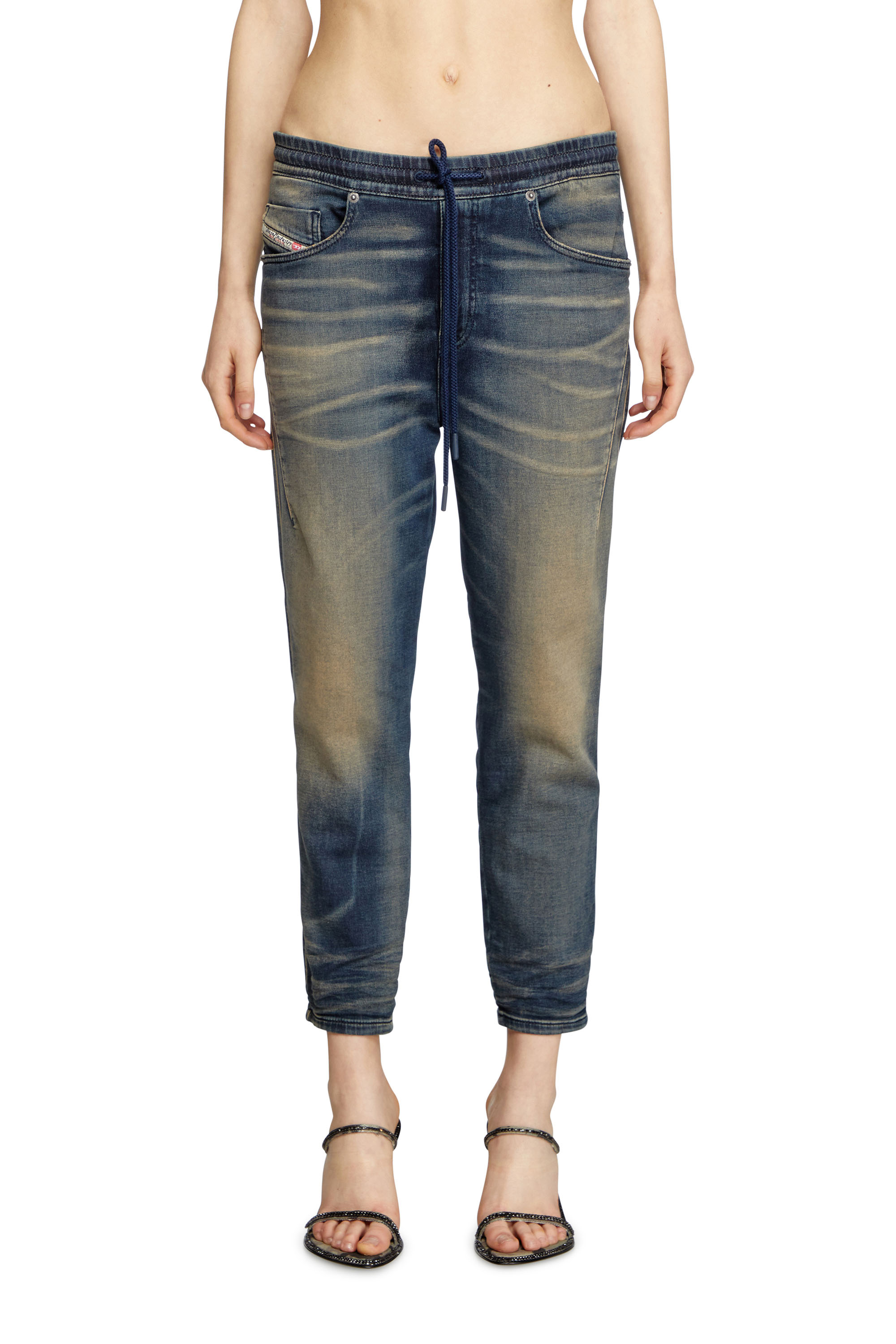 Diesel - Damen Regular 2041 D-Fayza Joggjeans® 068PM, Dunkelblau - 1