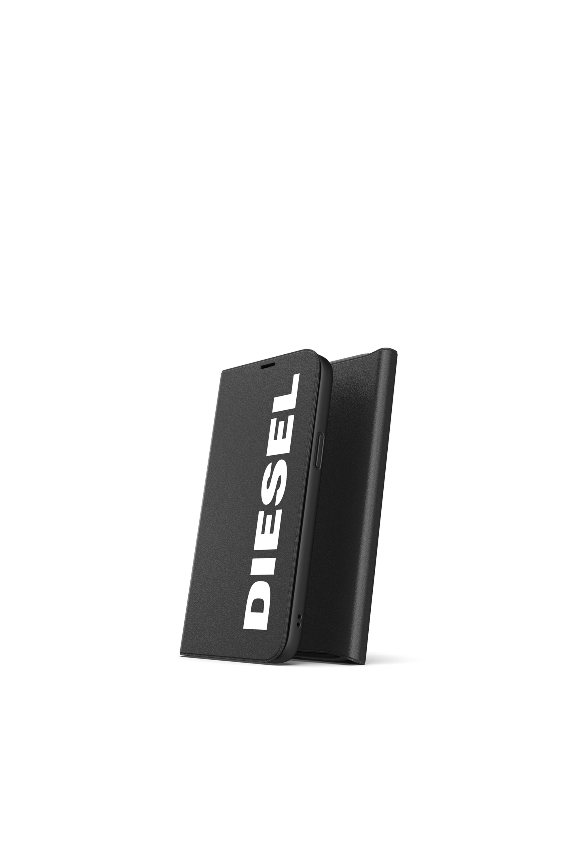 Diesel - 42487 BOOKLET CASE BOOKLET CASE, Unisex's Booklet Case Core for iPhone 12 Pro Max in Black - 3