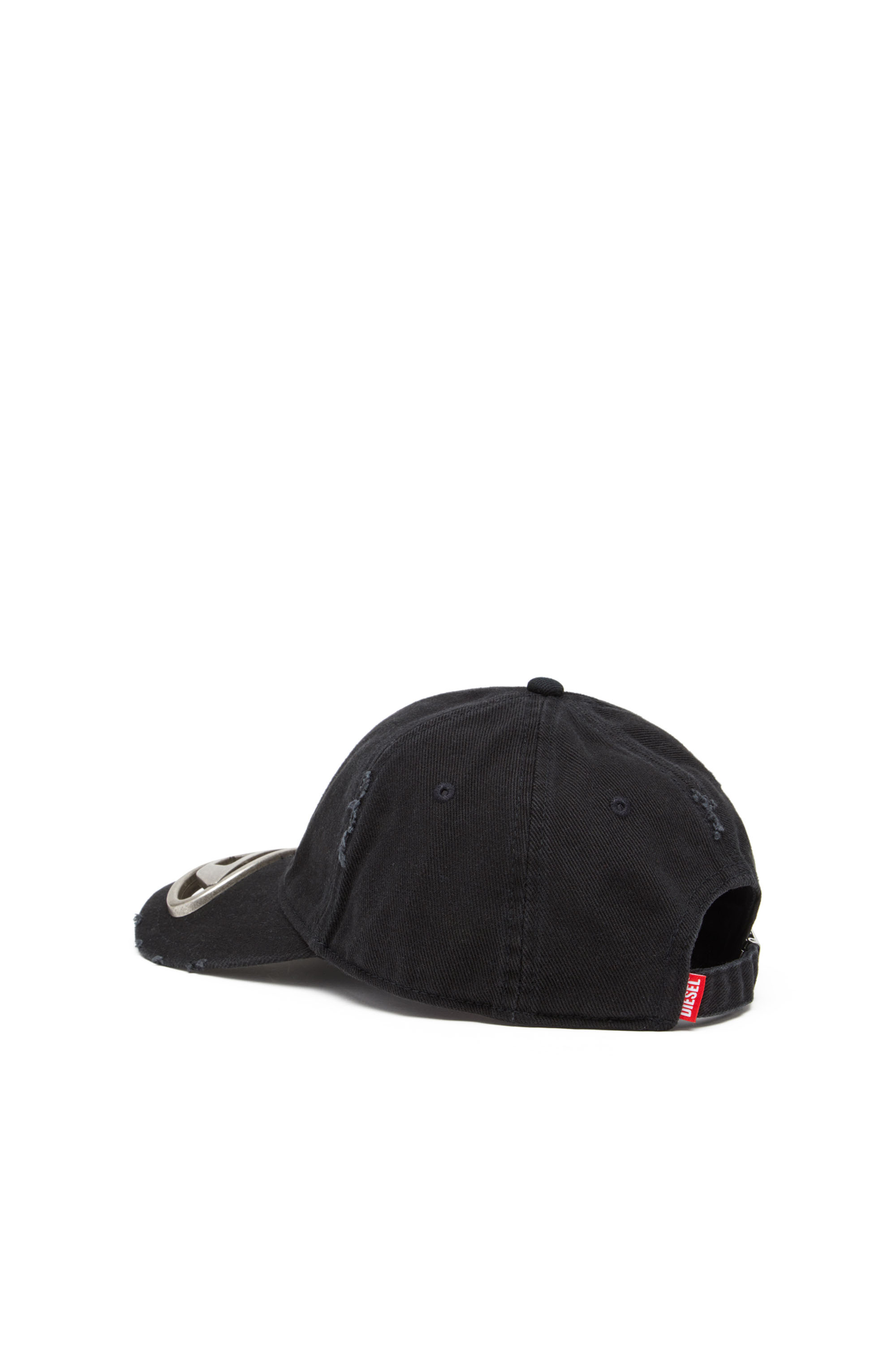 Diesel - C-BEAST-A1, Herren Basecap mit Oval D-Plakette aus Metall in Schwarz - 2