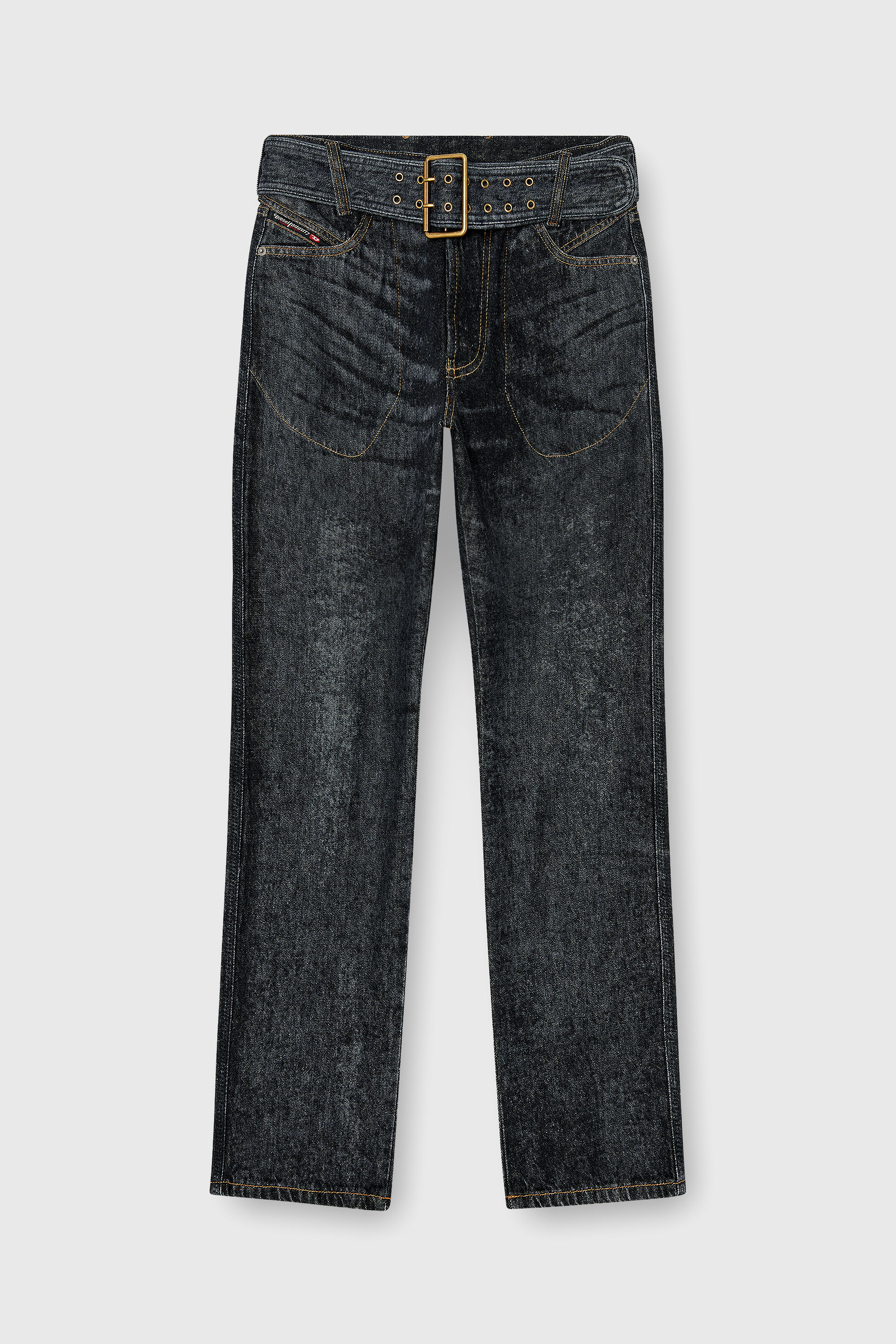 Diesel - Herren Slim Jeans D-Villus 09Q24, Schwarz/Dunkelgrau - 6