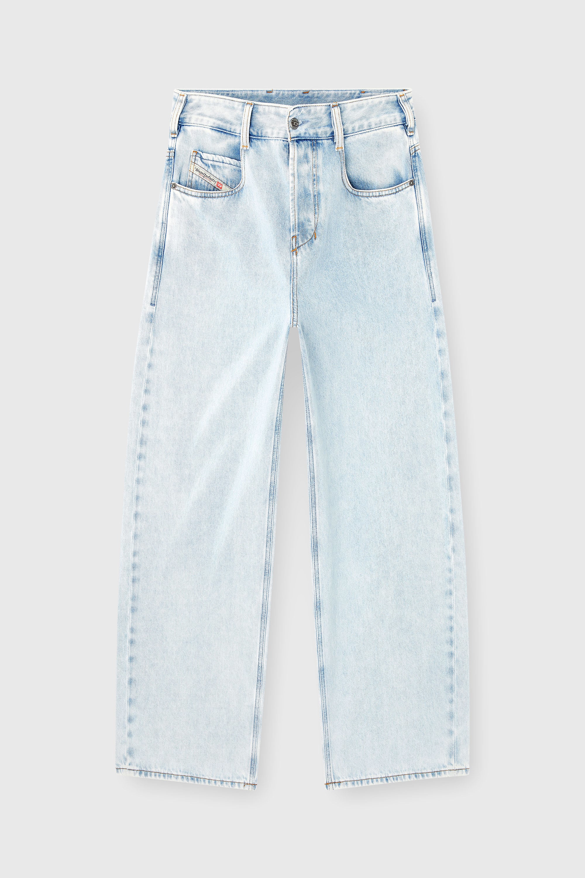 Diesel - Unisex Relaxed Jeans 1997 D-Enim-M 09M74, Hellblau - 2